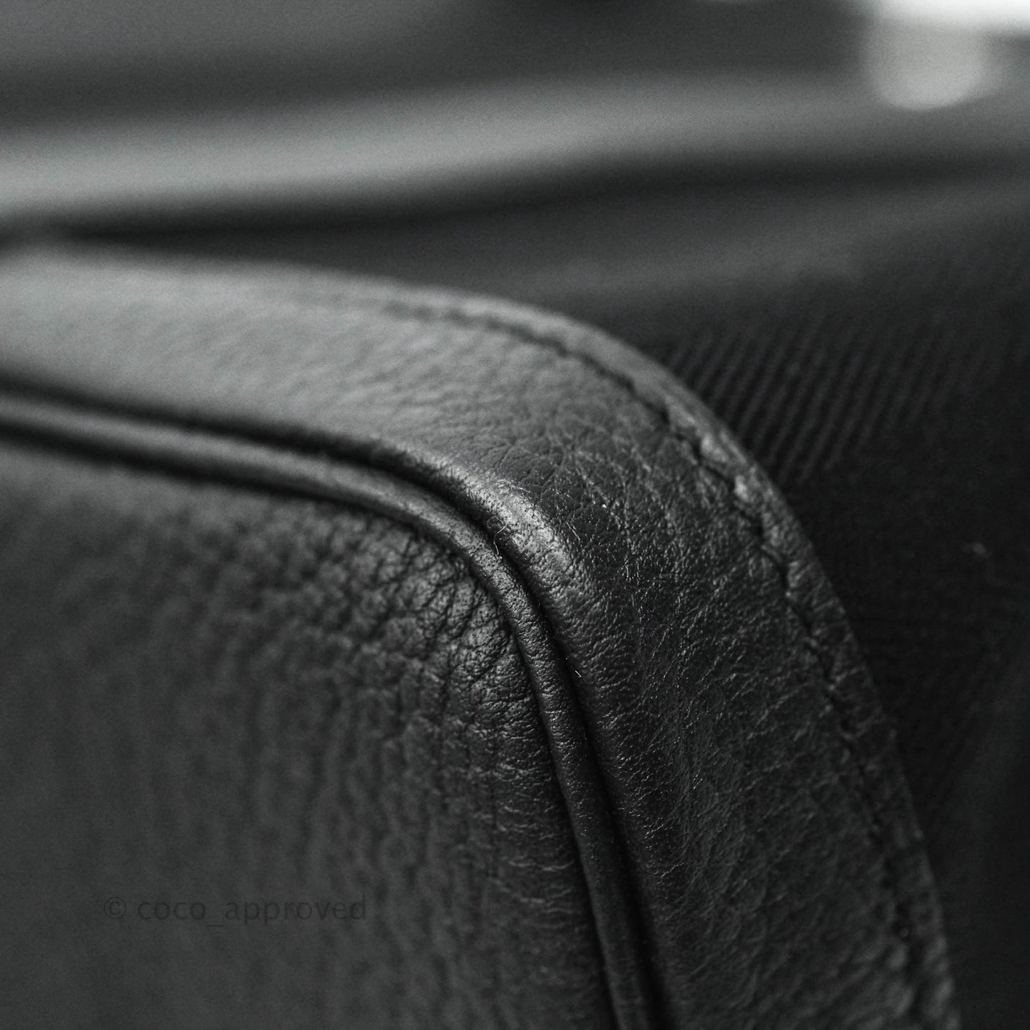 Hermès Garden Party 30 Canvas Black