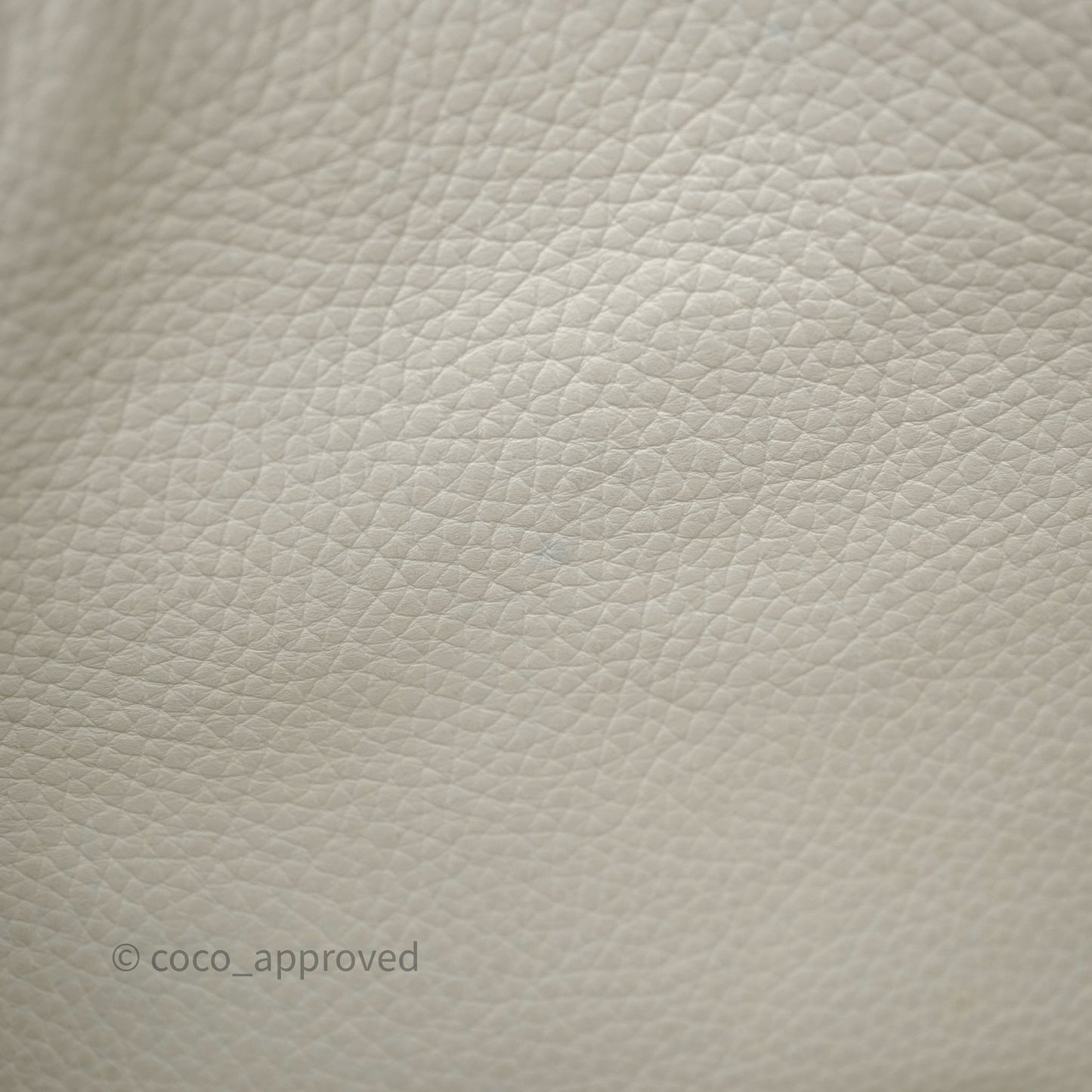 Hermès Lindy 30 White Clemence Palladium Hardware