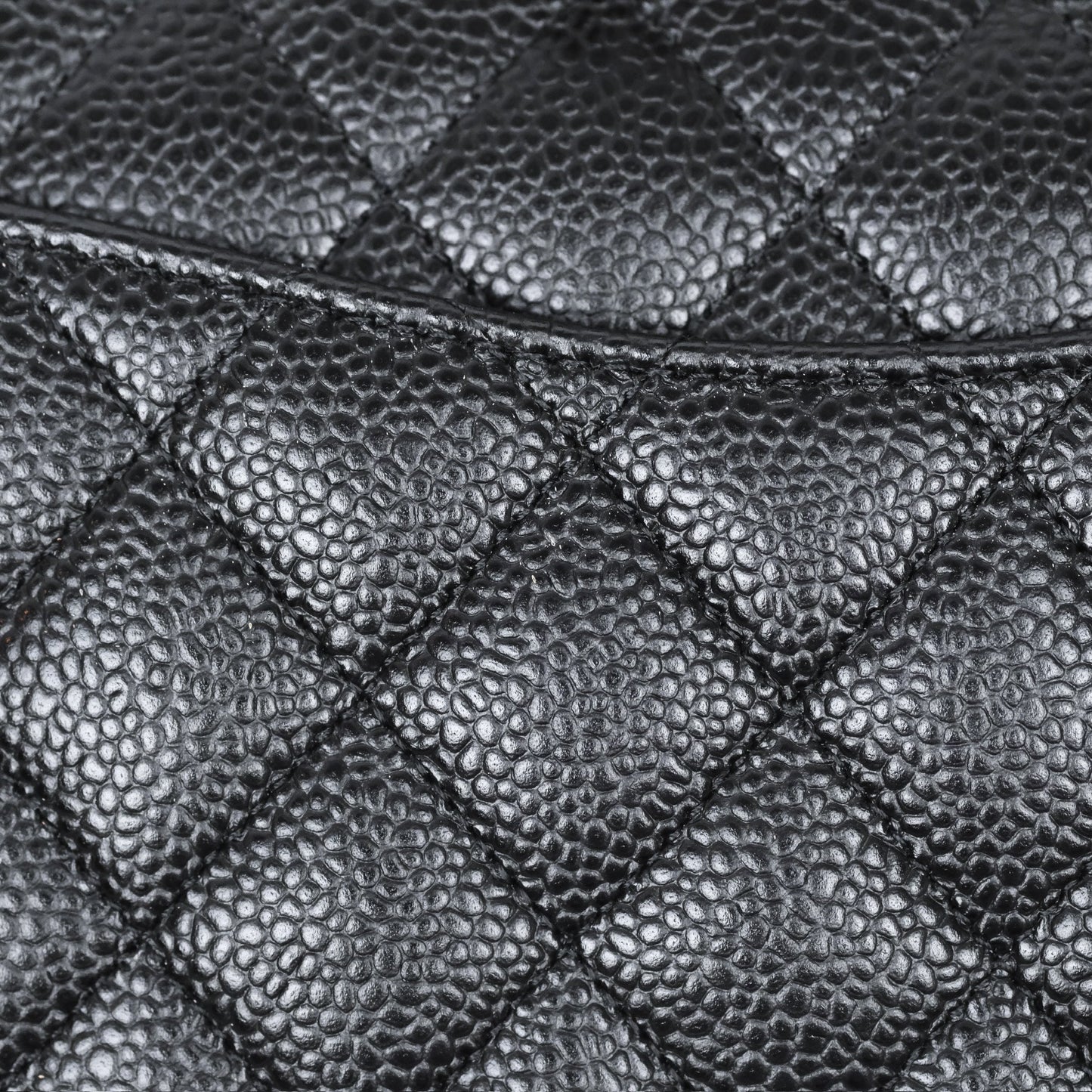 Chanel Small Classic Flap Quilted Black Caviar Gold Hardware