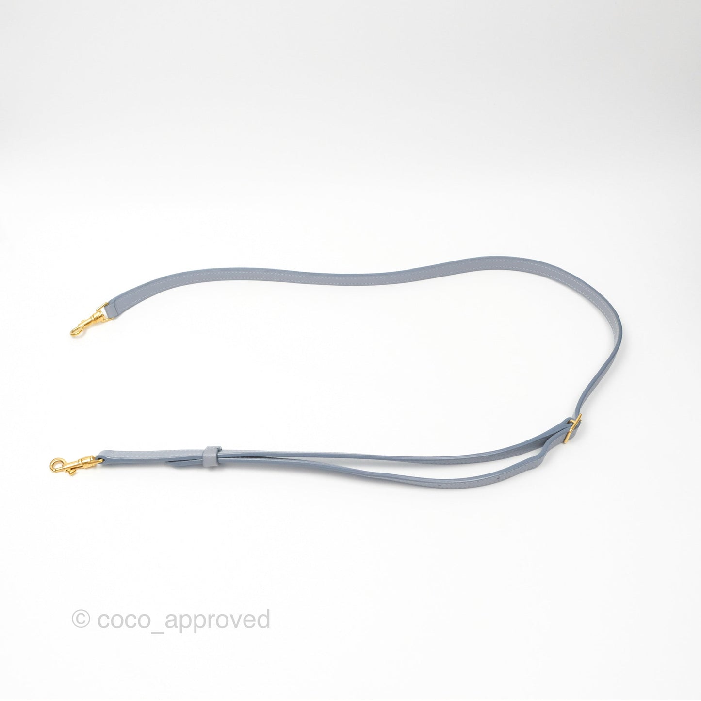 Celine Nano Belt Bag Arctic Blue Grained Calfskin Gold Hardware