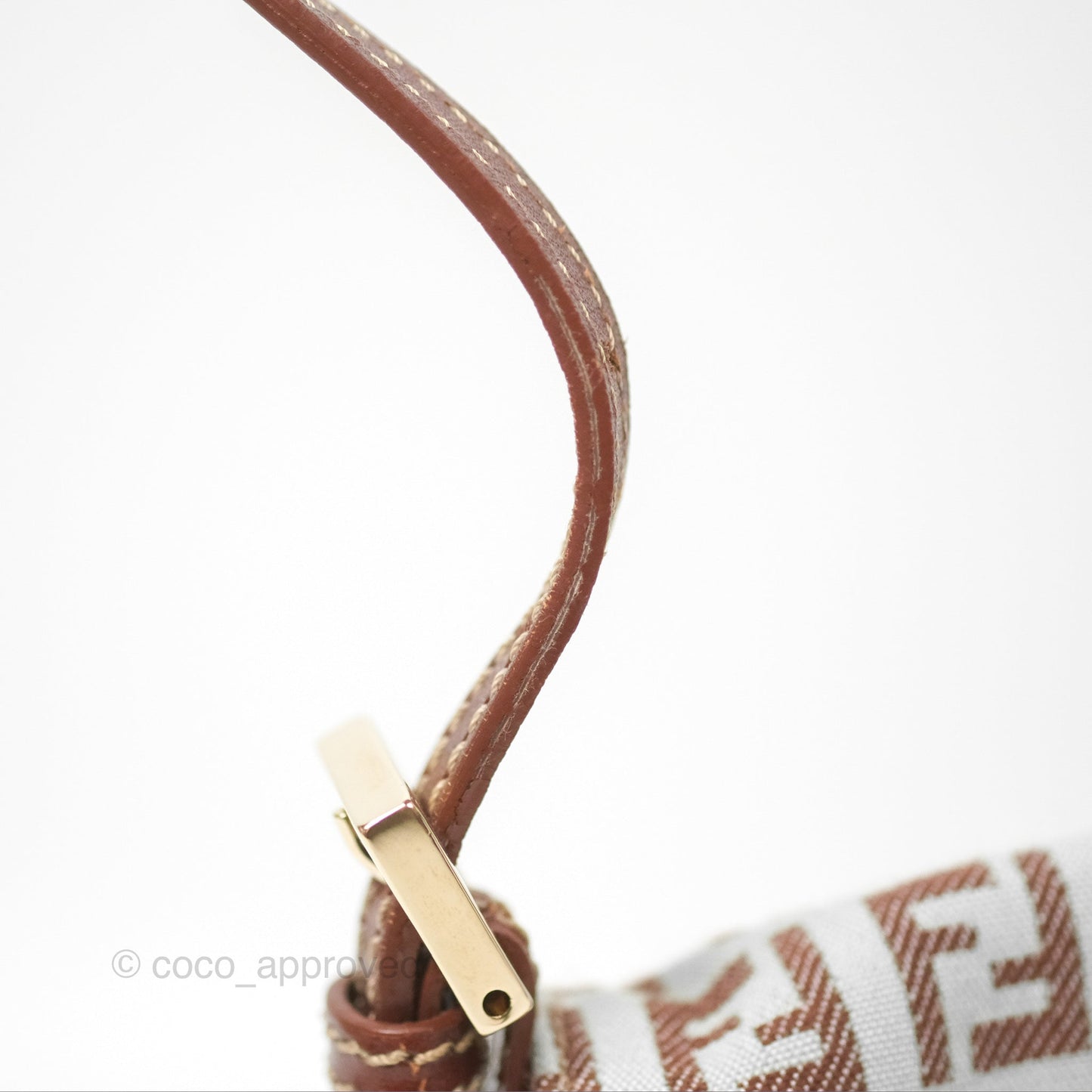 Fendi Zucchino Mamma Baguette Bag