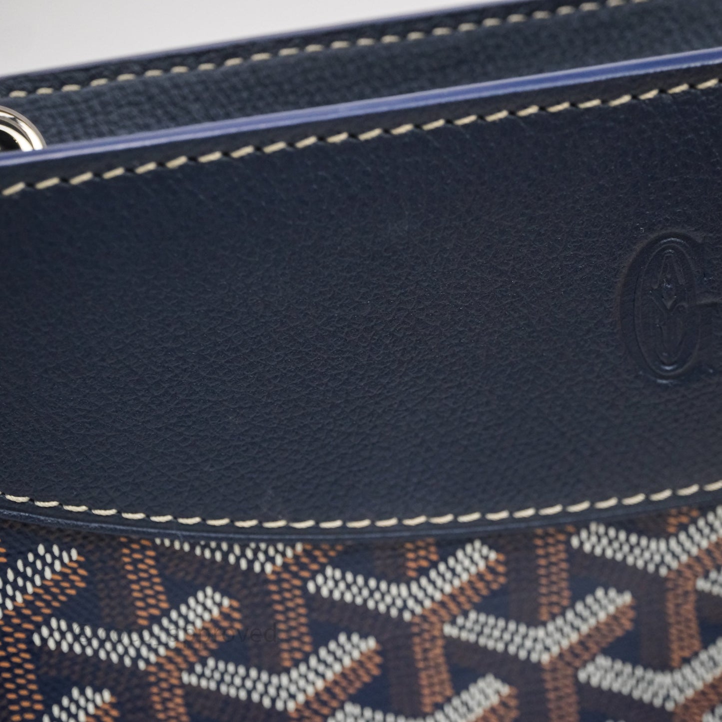 Goyard Hirondelle Bag Navy Blue