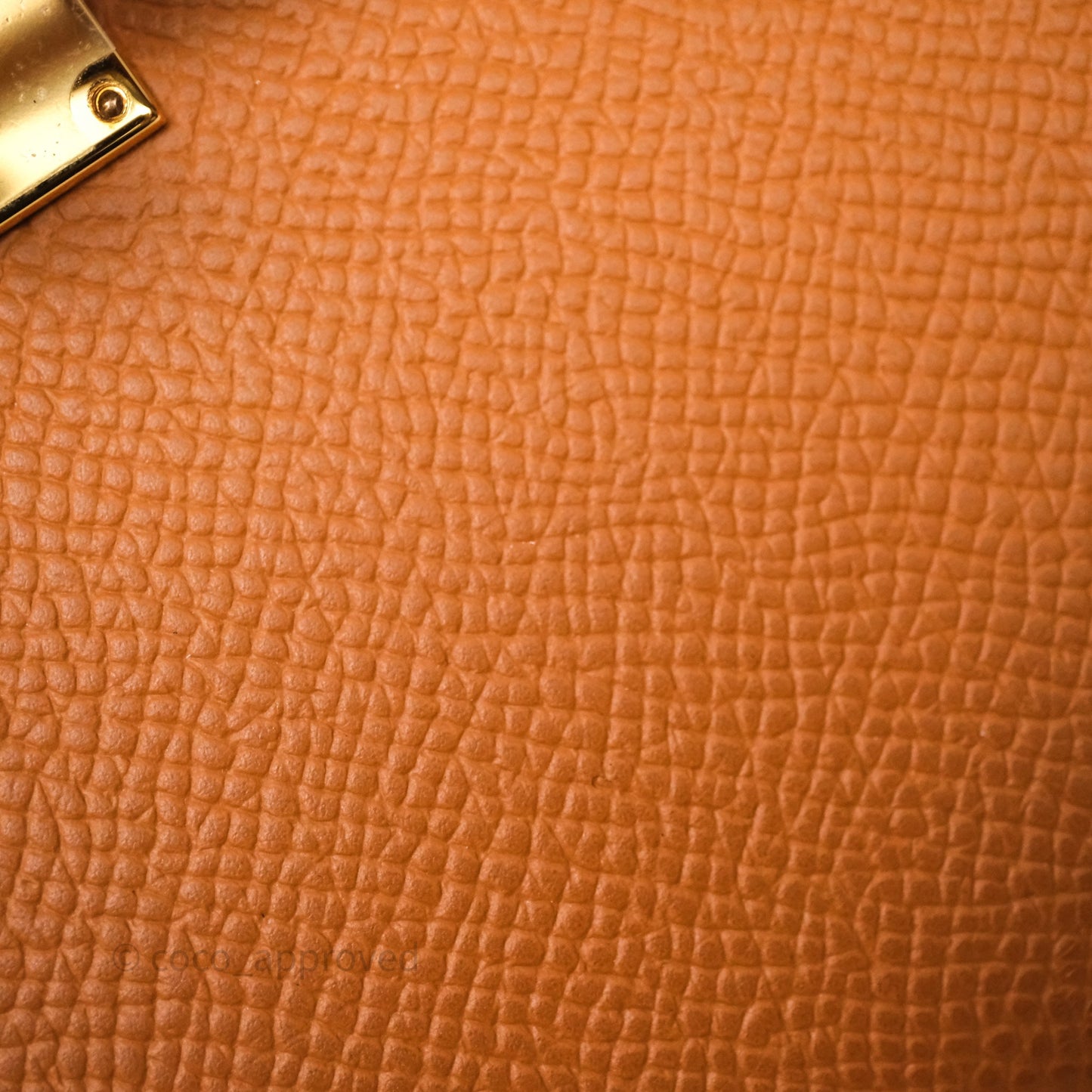 Hermès Kelly To Go Wallet Toffee 1H Epsom Gold Hardware