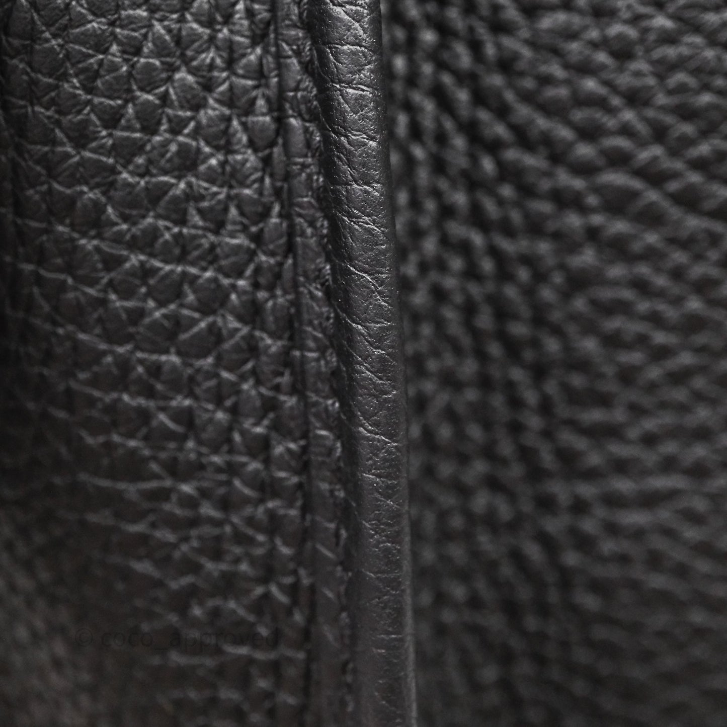 Hermes Evelyne III 29 Black Clemence Palladium Hardware