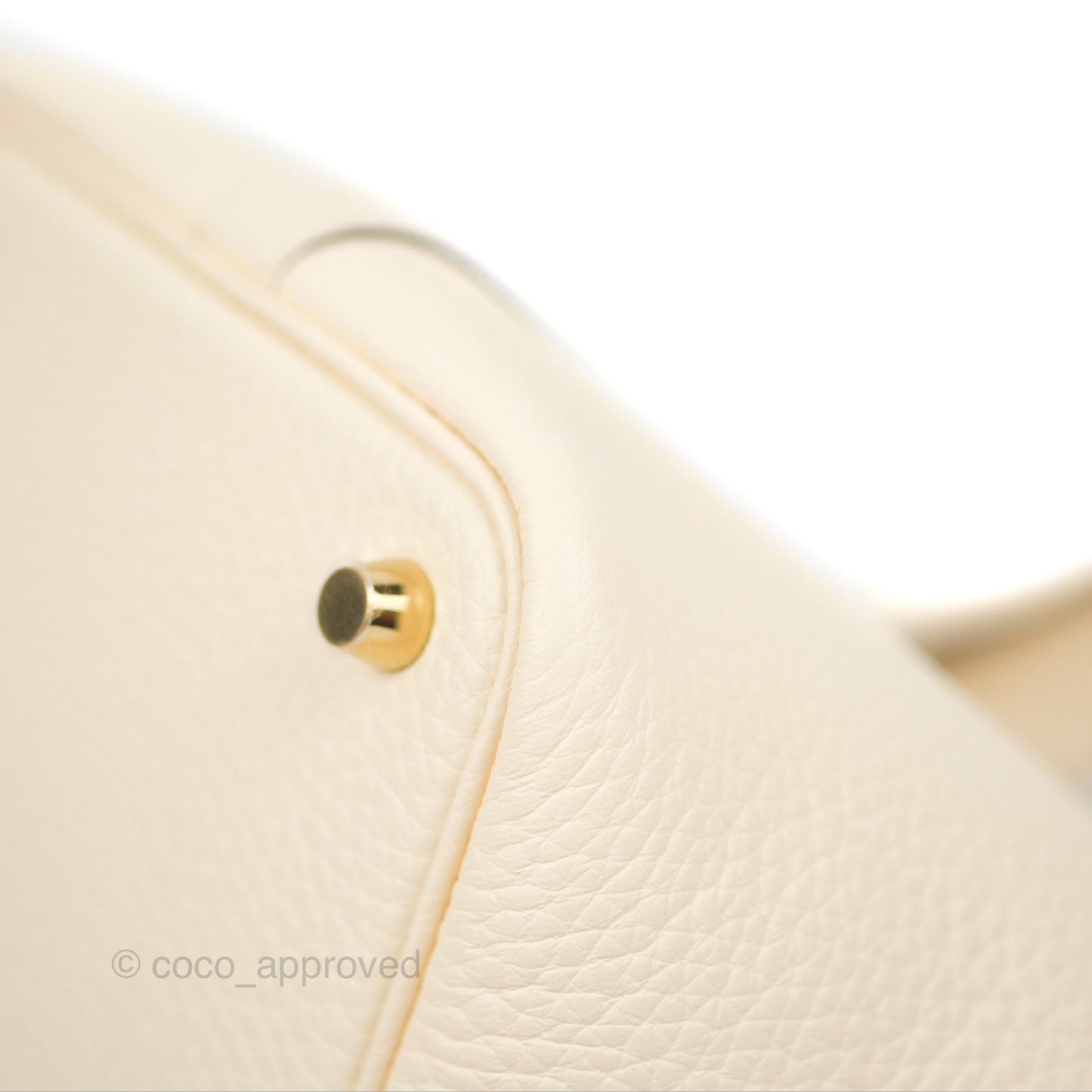 Hermès Picotin Lock 18 Nata Taurillon Clemence Gold Hardware