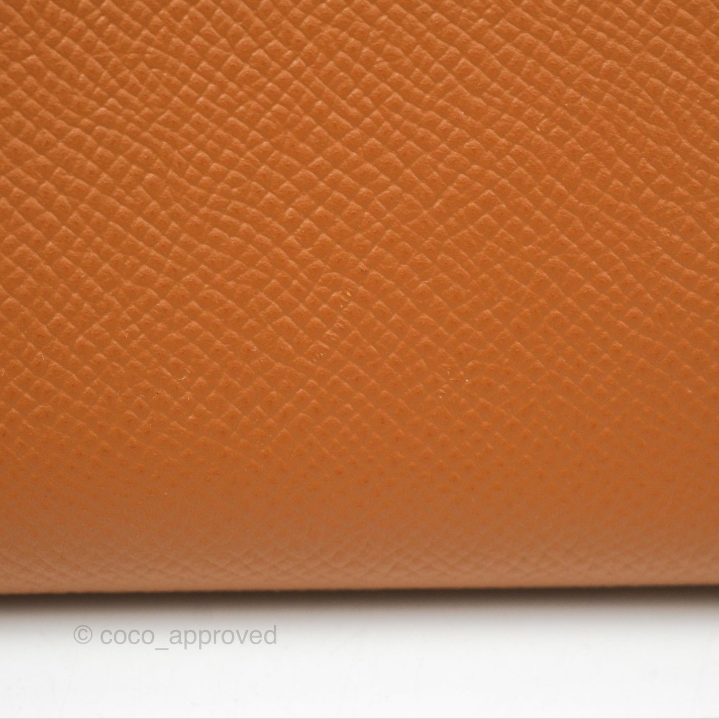 Hermès Clic 12 Wallet Gold Epsom Gold Hardware