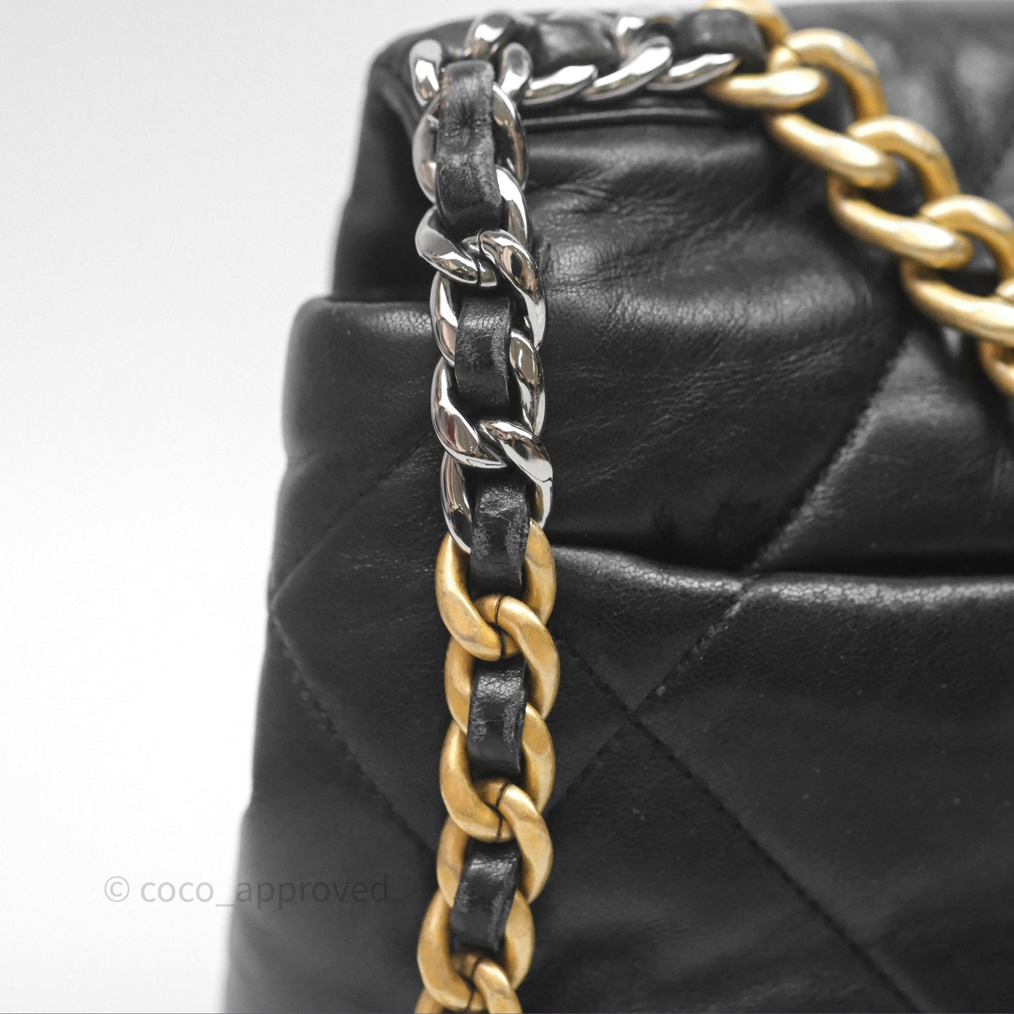 Chanel 19 Small Black Mixed Hardware