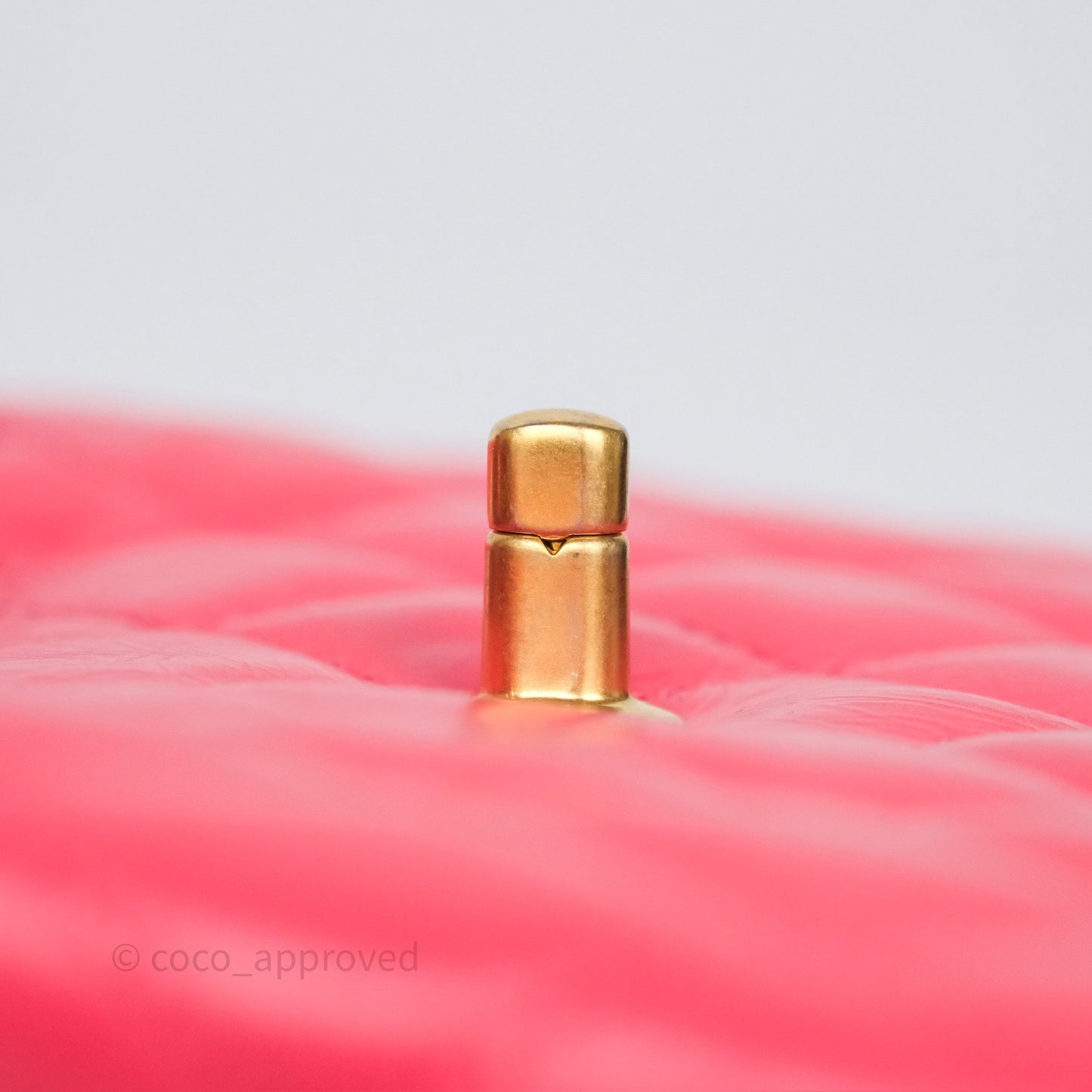 Chanel Kelly Bag Pink Shiny Calfskin Aged Gold Hardware