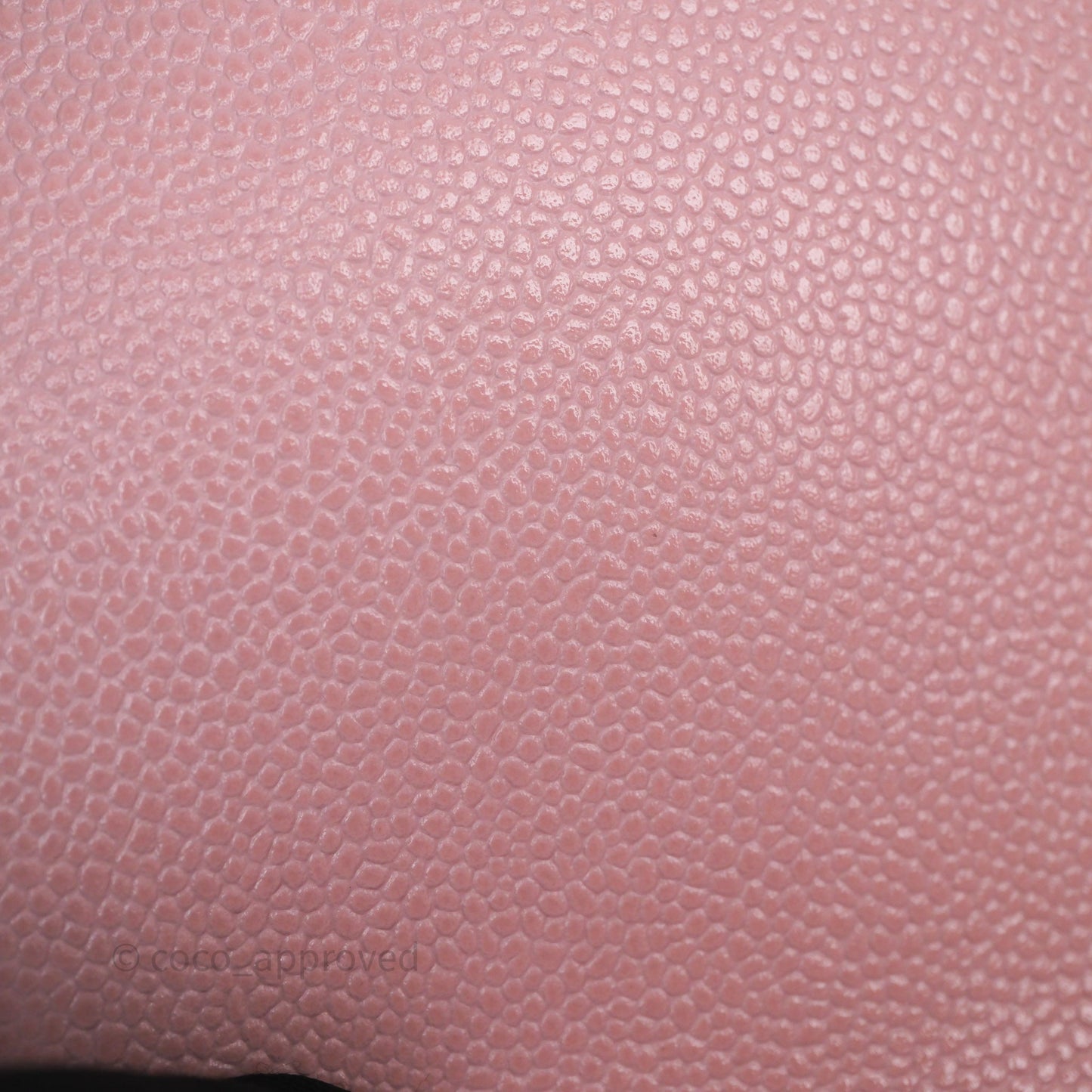 Chanel Chain Around Flap Bag Pink Caviar Aged Gold Hardware 22B