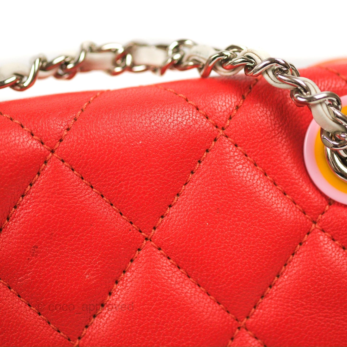Chanel Quilted Small Cuba Urban Spirit Backpack Orange Lambskin