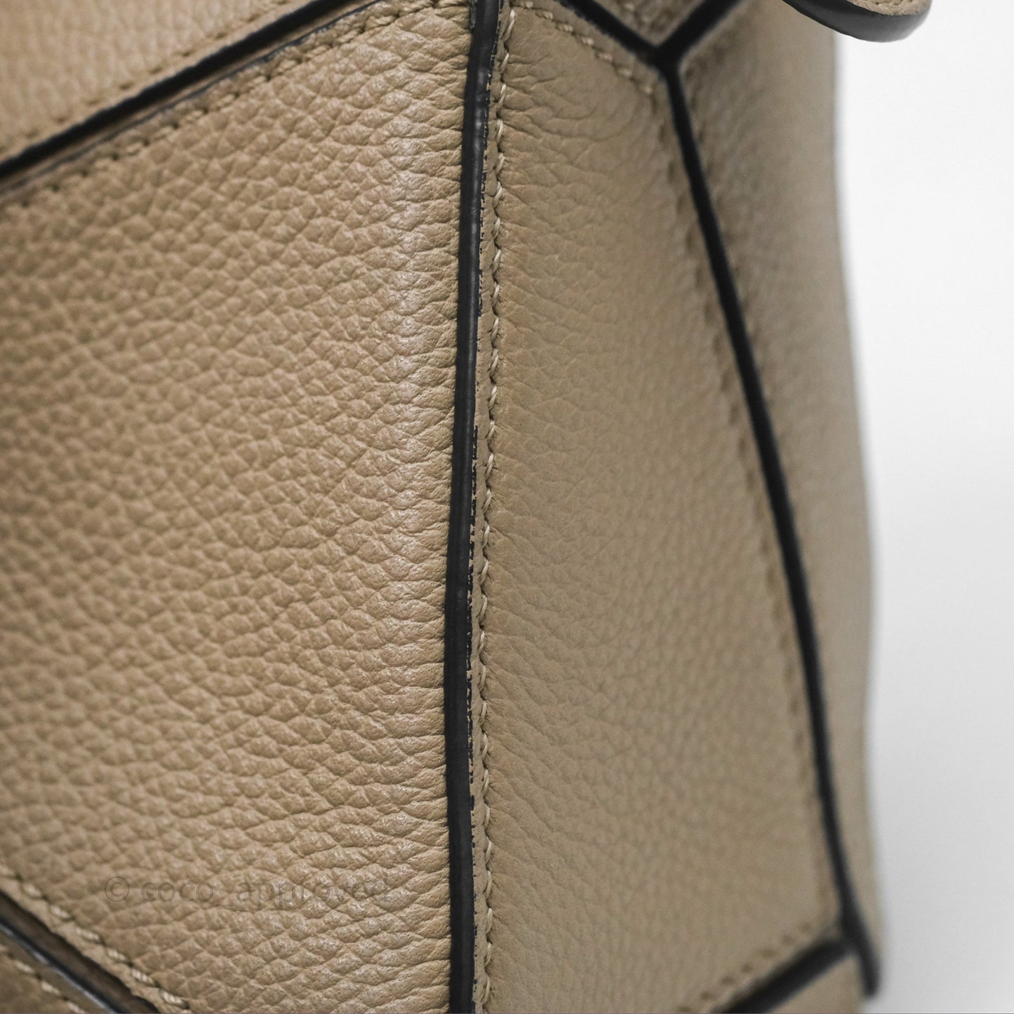 Loewe Mini Puzzle Bag Beige Calfskin