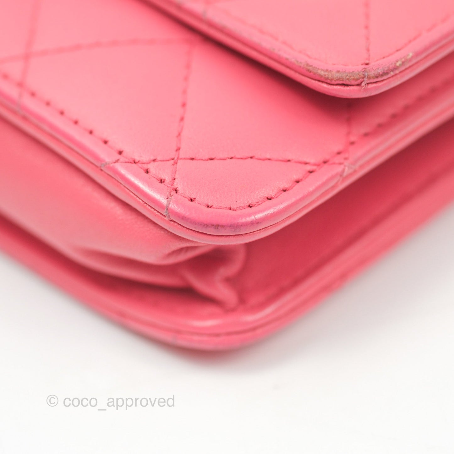 Chanel Trendy CC WOC Pink Lambskin Gold Hardware