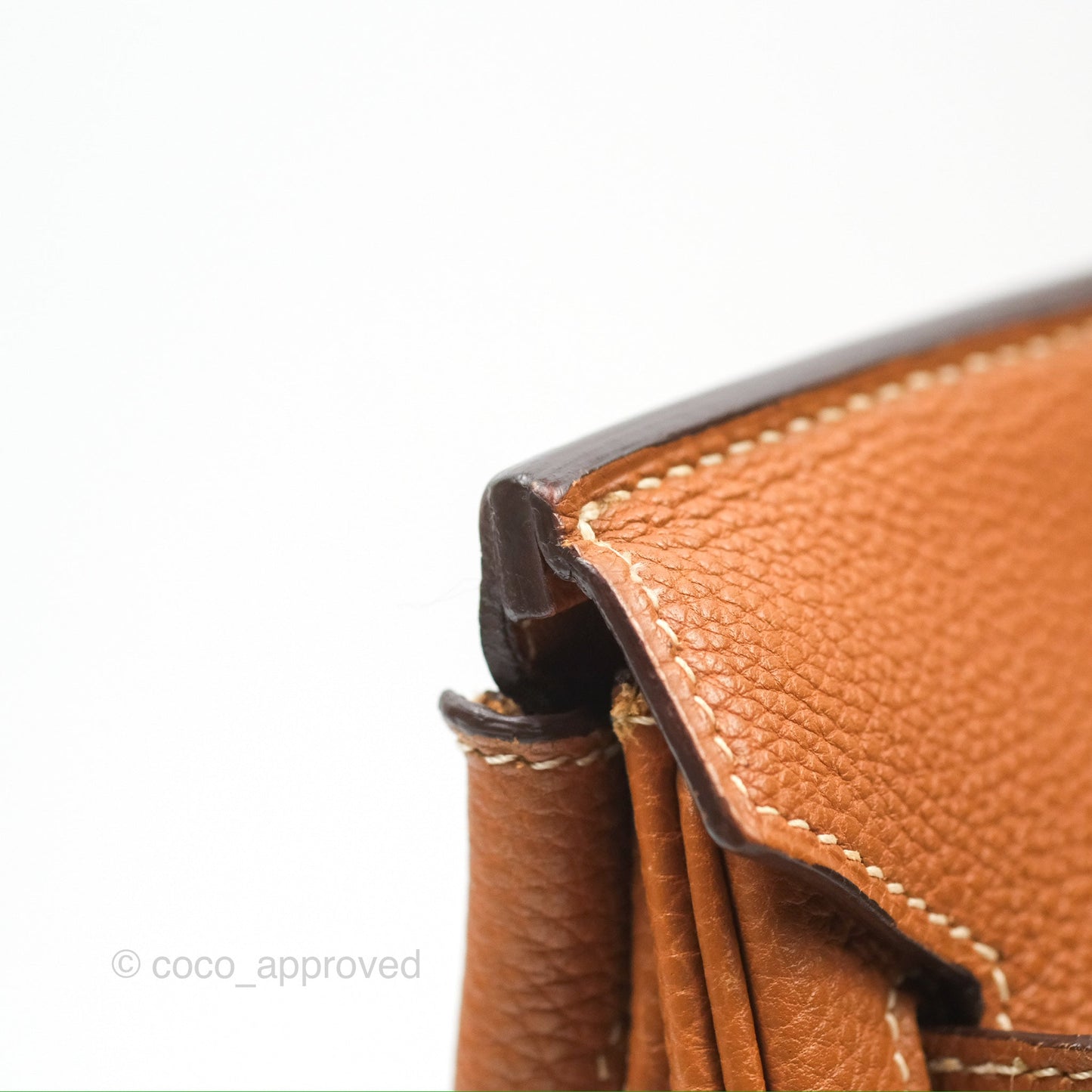 Hermès Birkin 30 Retourne Gold Clemence Palladium Hardware