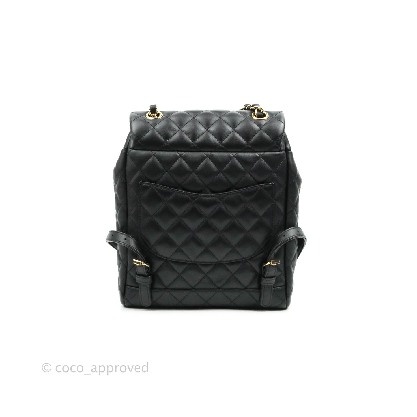 Chanel Quilted Small Urban Spirit Backpack Calfskin Black Gold Hardware
