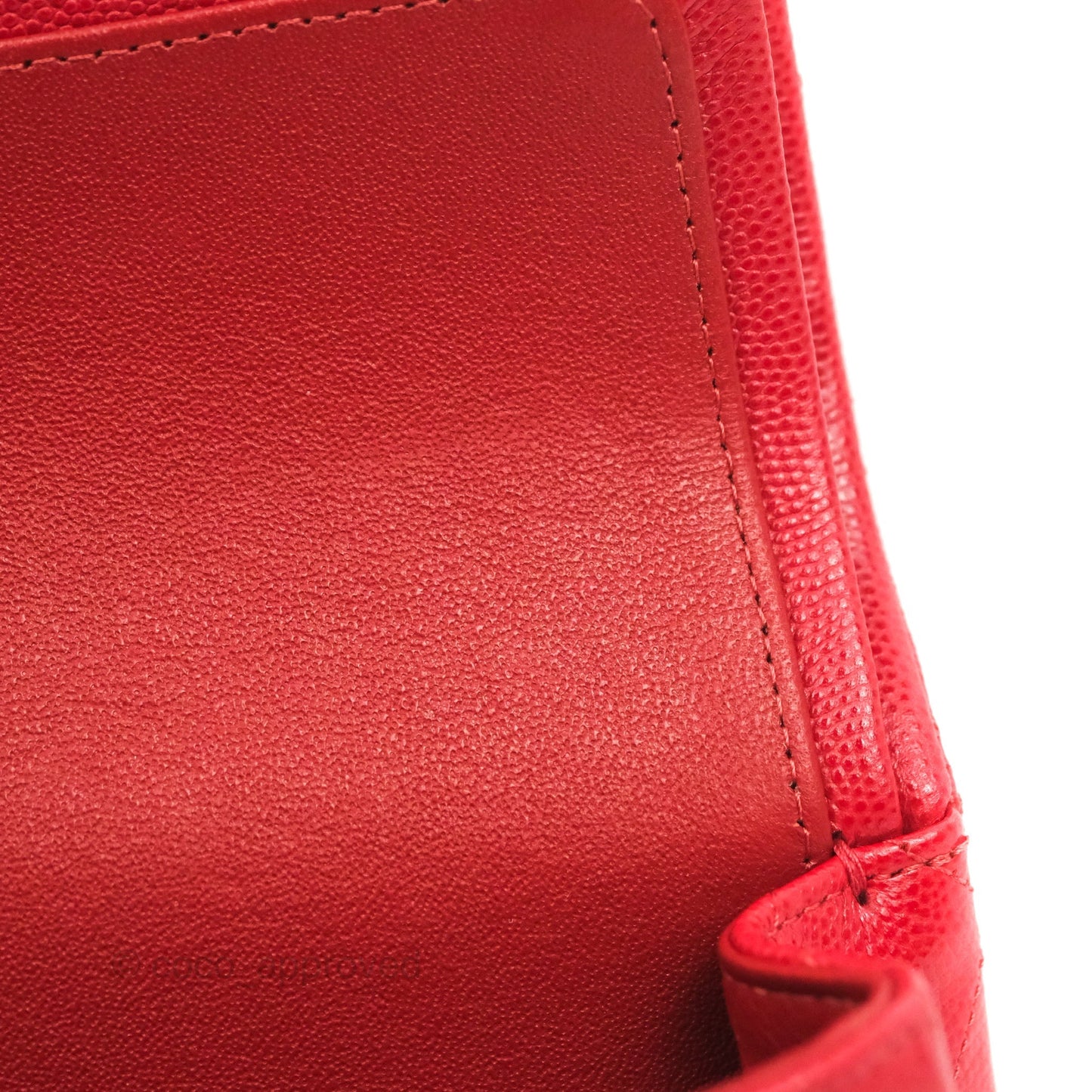 Chanel Classic Small S/M Flap Red Caviar Gold Hardware