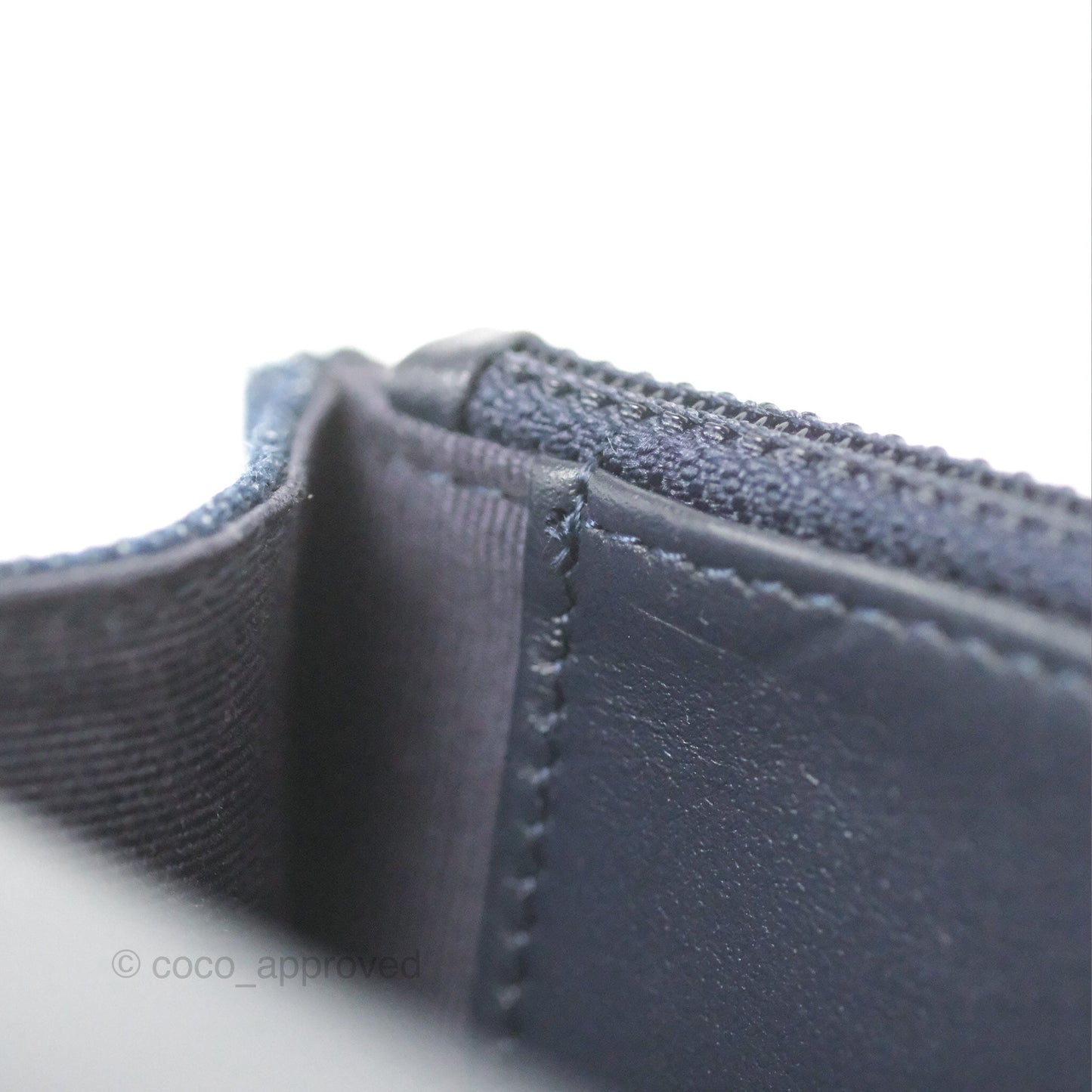 Chanel 19 Wallet on Chain WOC Blue Denim Mixed Hardware