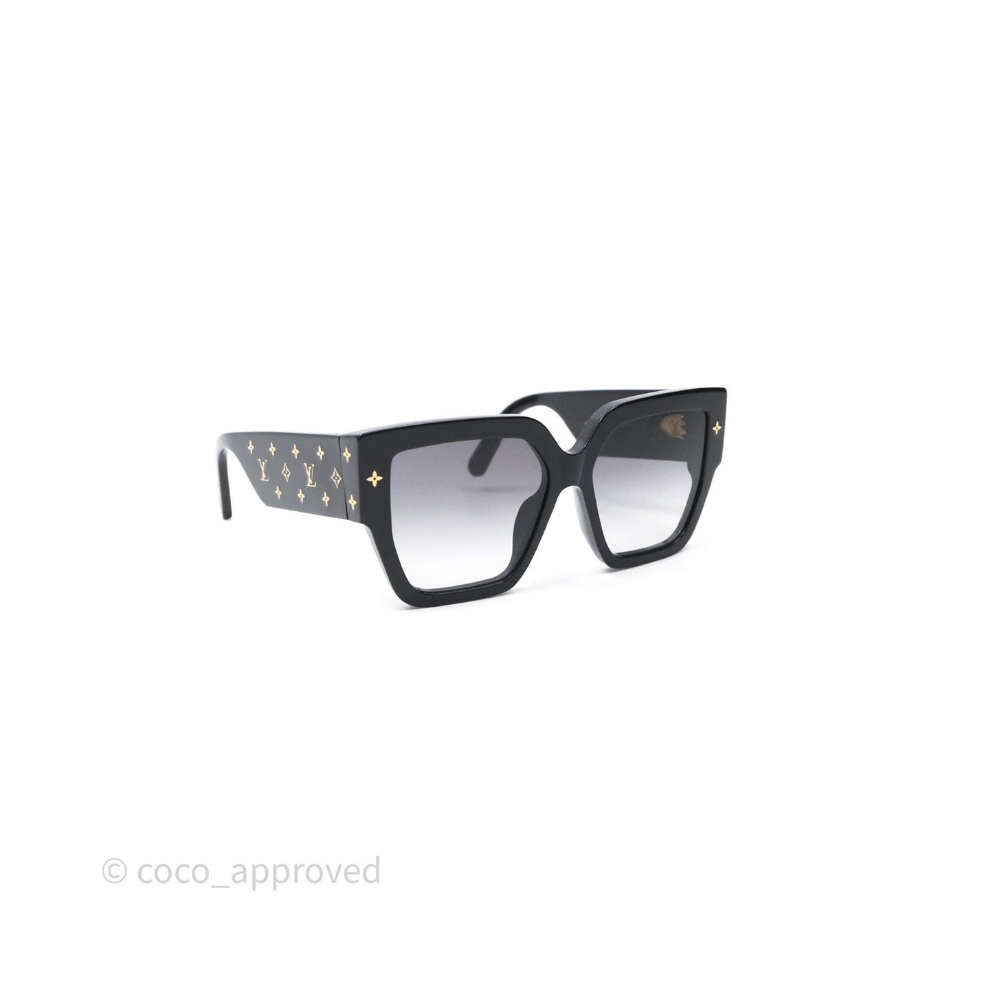 Louis Vuitton Rendez-Vous Square Sunglasses Black