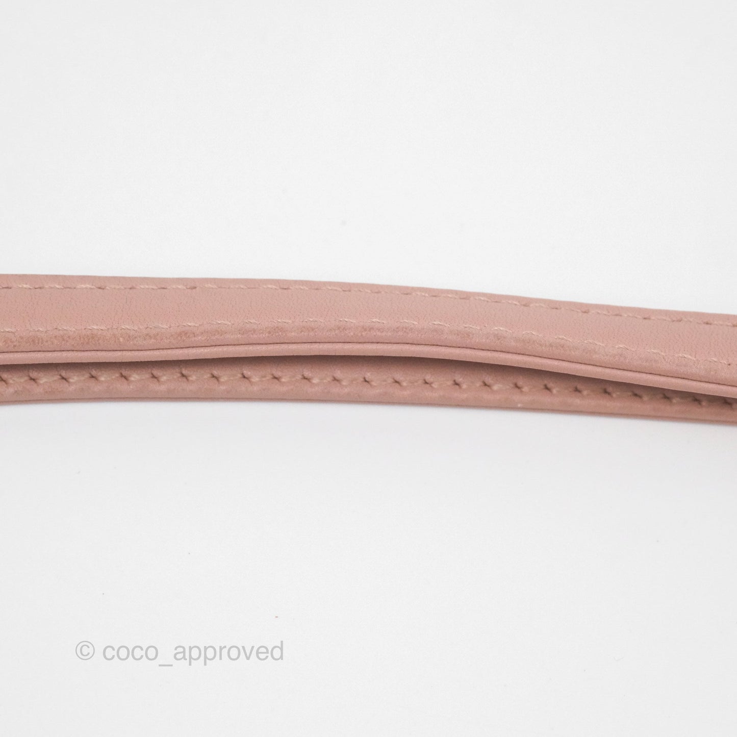 Chanel Small Vertical Deauville Canvas Pink Gold Hardware