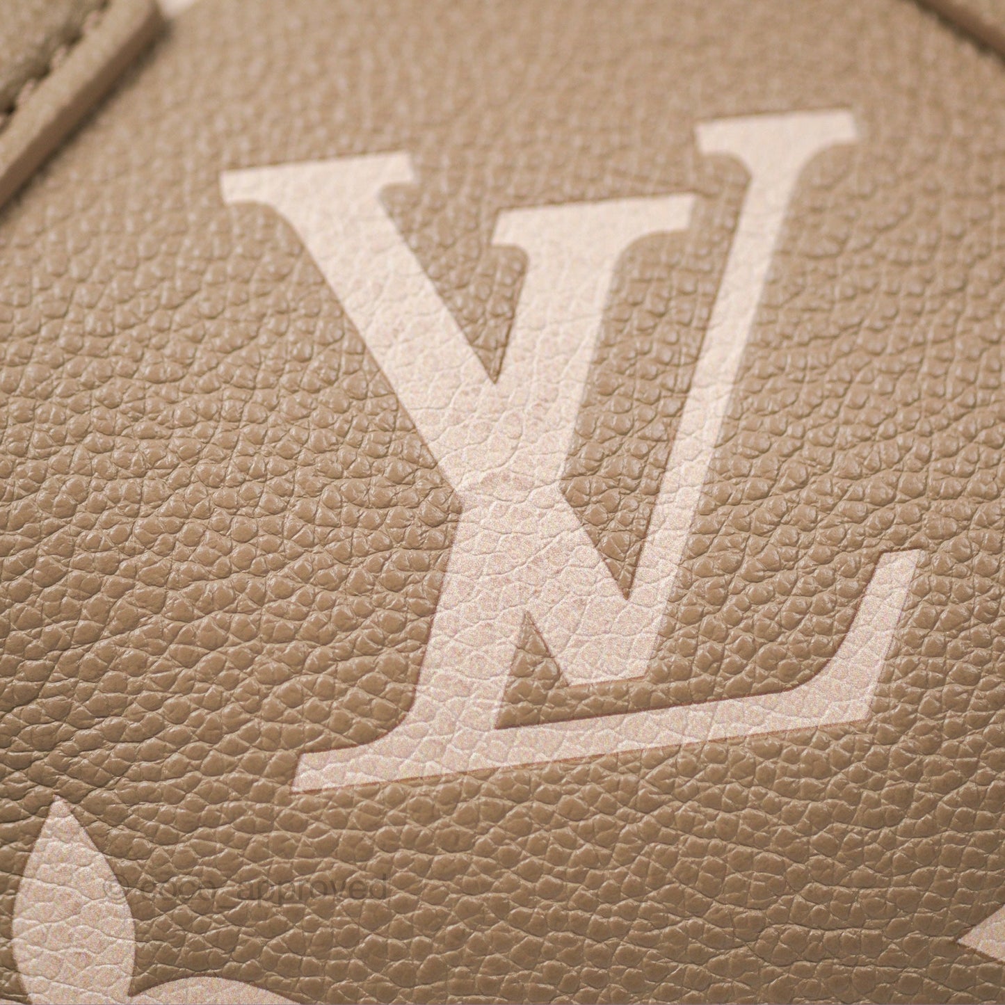 Louis Vuitton Speedy Bandoulière 20 Monogram Empreinte Tourterelle/Cream