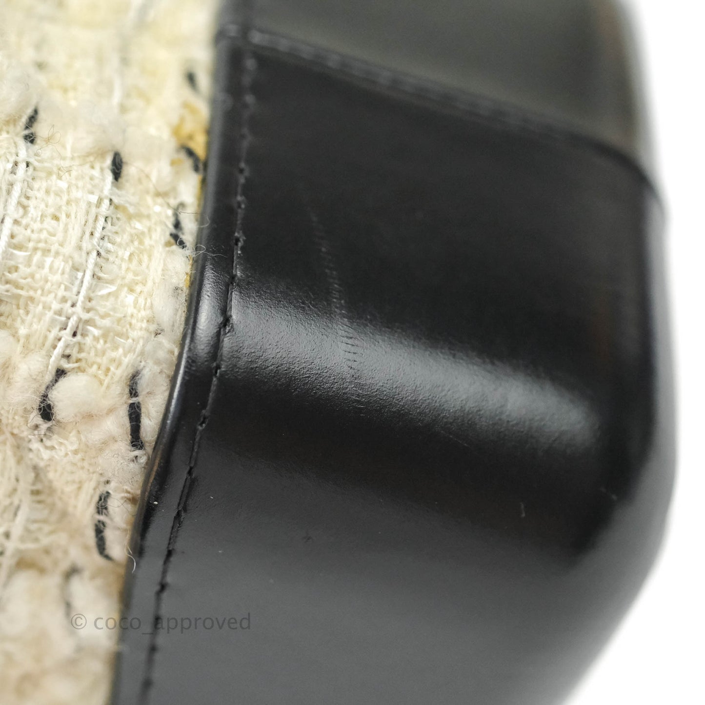 Chanel Medium Gabrielle Tweed Aged Calfskin Backpack in Cream Black