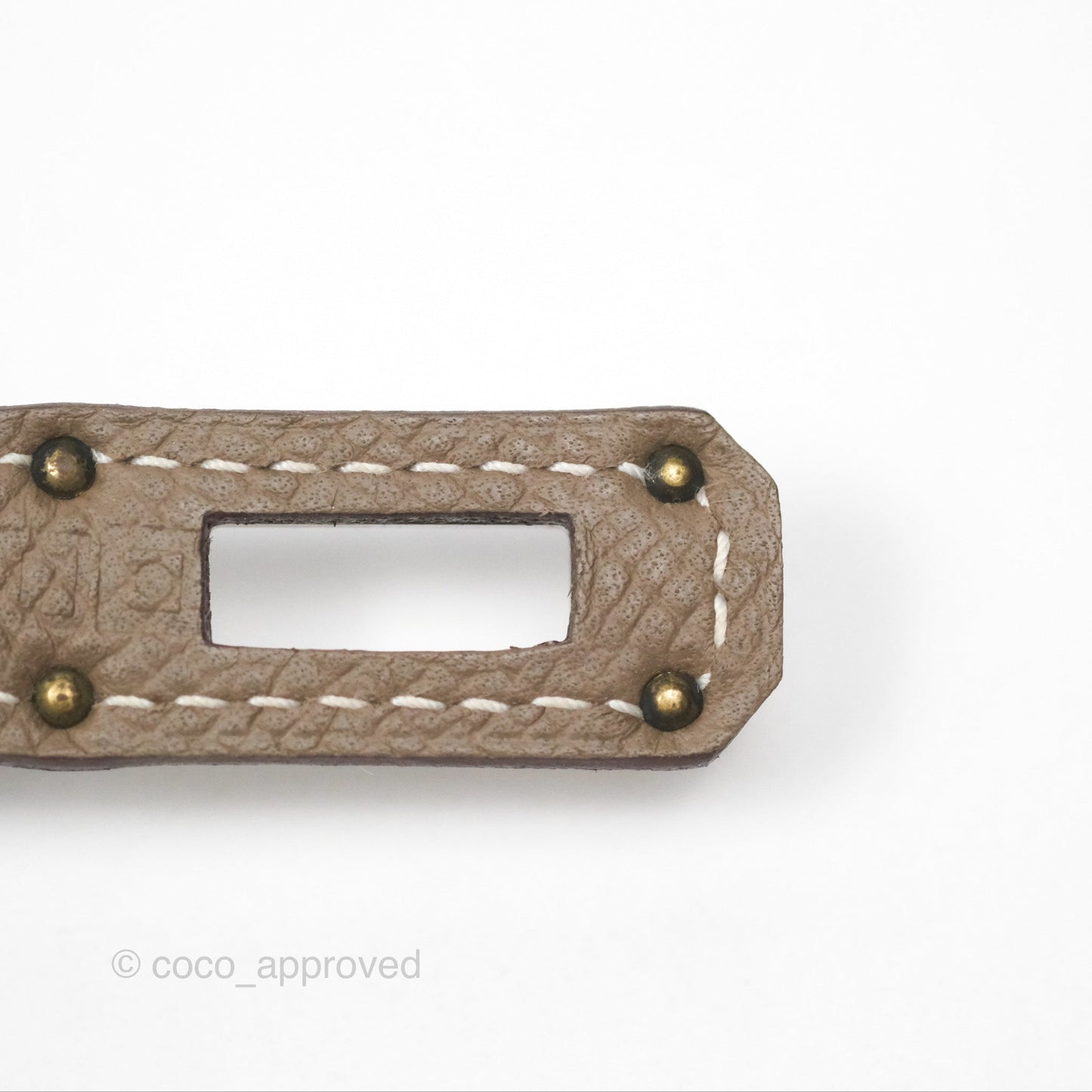 Hermès Kelly Wallet Etoupe Epsom Palladium Hardware