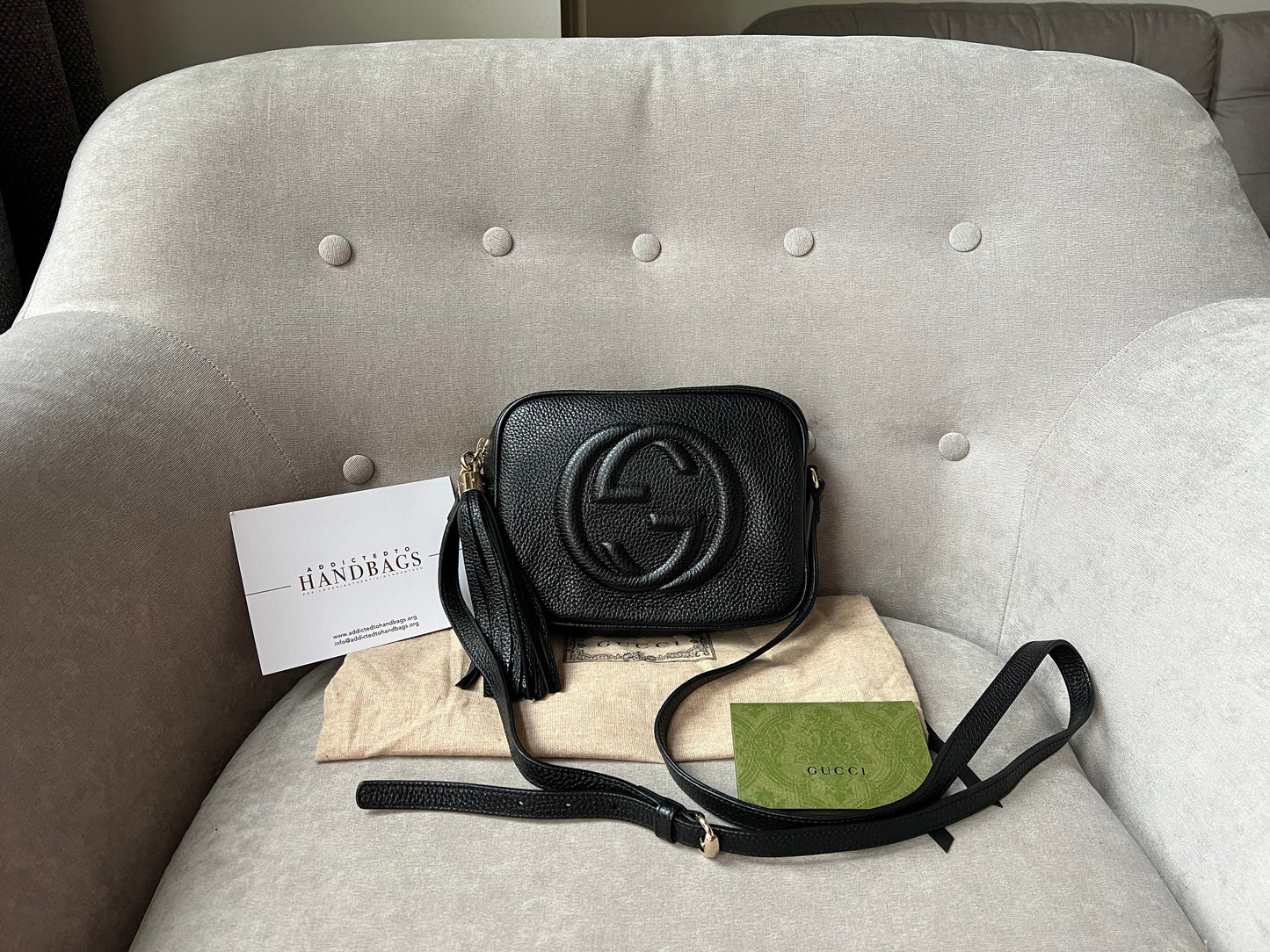 Luxury Gucci Trending 2025 Black Soho Disco