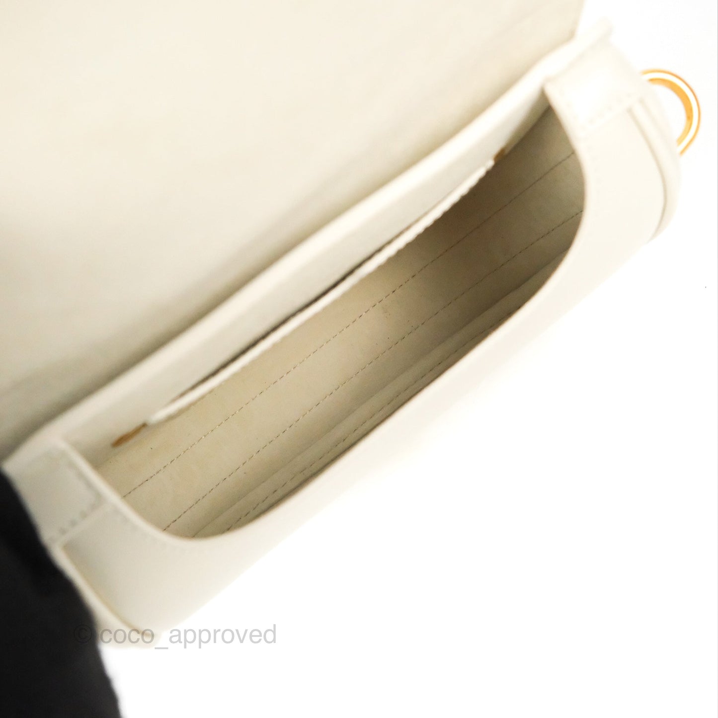 Dior Small Bobby Bag White Box Calfskin