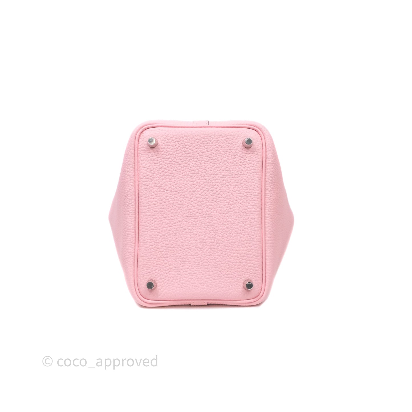 Hermès Picotin 18 Rose Sakura 3Q Clemence Palladium Hardware