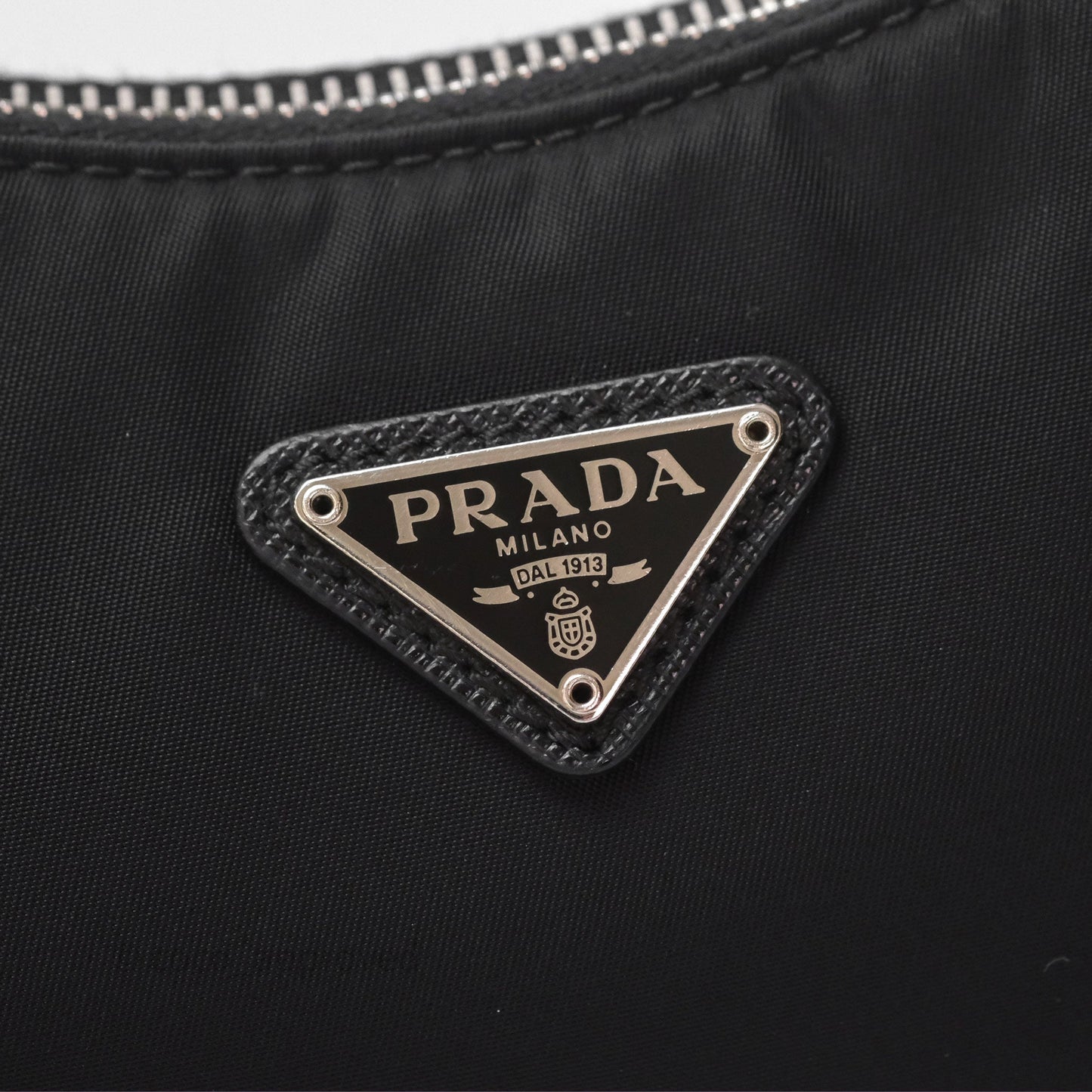 Prada Nylon Re-Edition 2005 Shoulder Bag Black