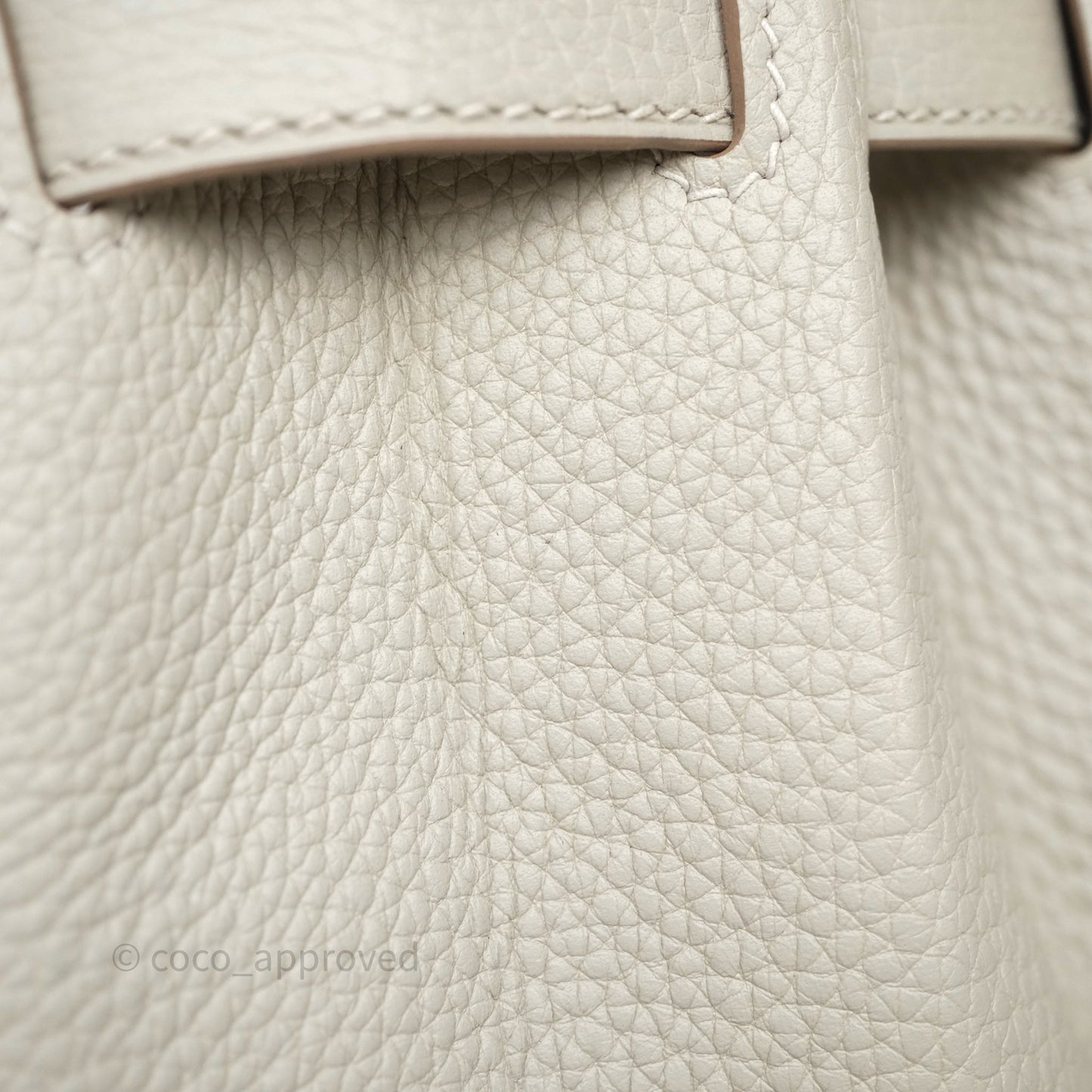 Hermès Birkin 30 Retourne Gris Perle 80 Togo Gold Hardware