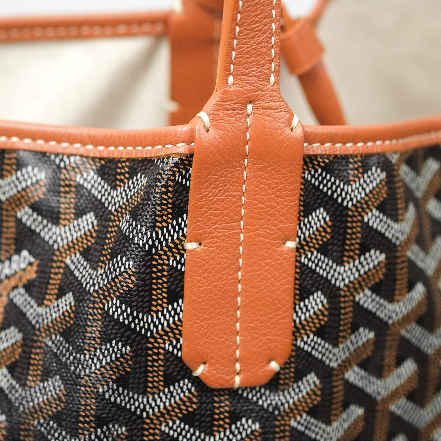 Goyard St. Louis Tote GM Black/Tan