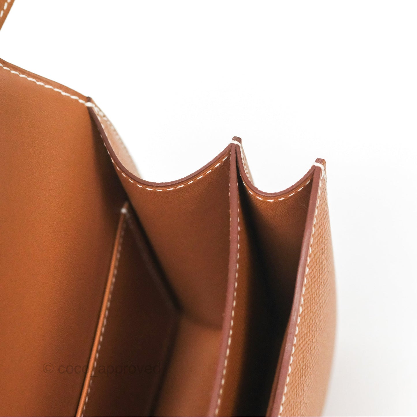 Hermès Constance Mini 18 with Mirror Gold Epsom Rose Gold Hardware