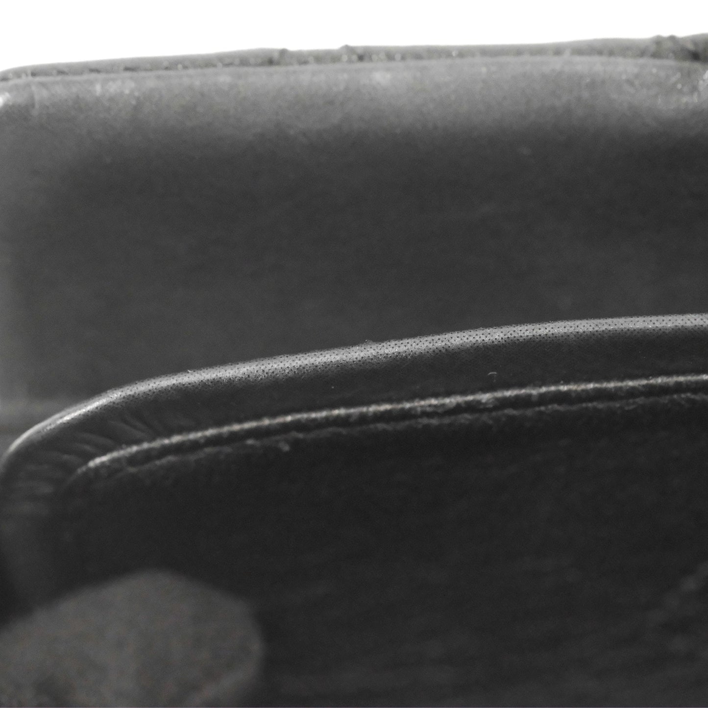 Chanel Mini Reissue 224 Double Flap Black Iridescent Calfskin Ruthenium Hardware
