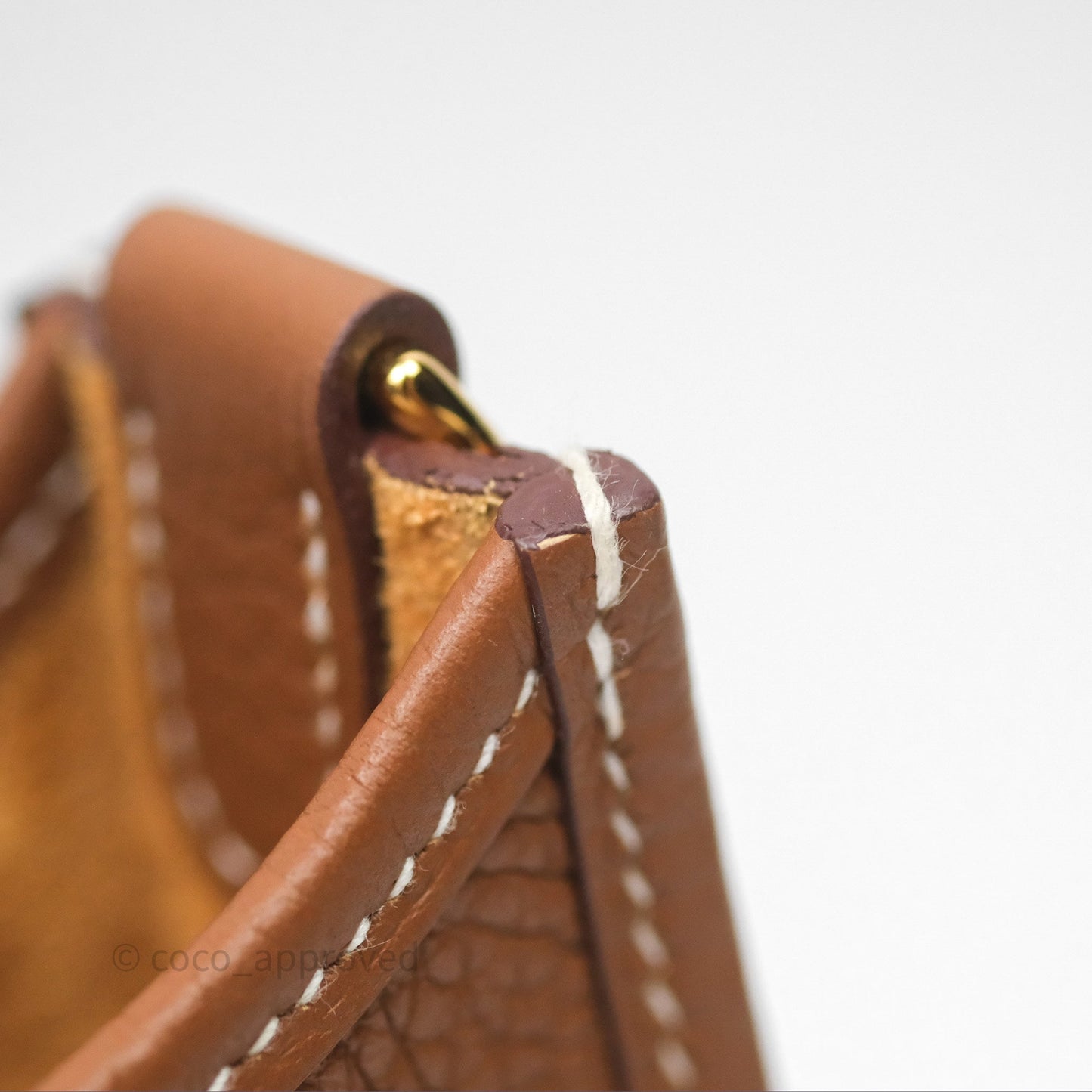 Hermès Mini Evelyne 16 Gold 37 Clemence Gold Hardware