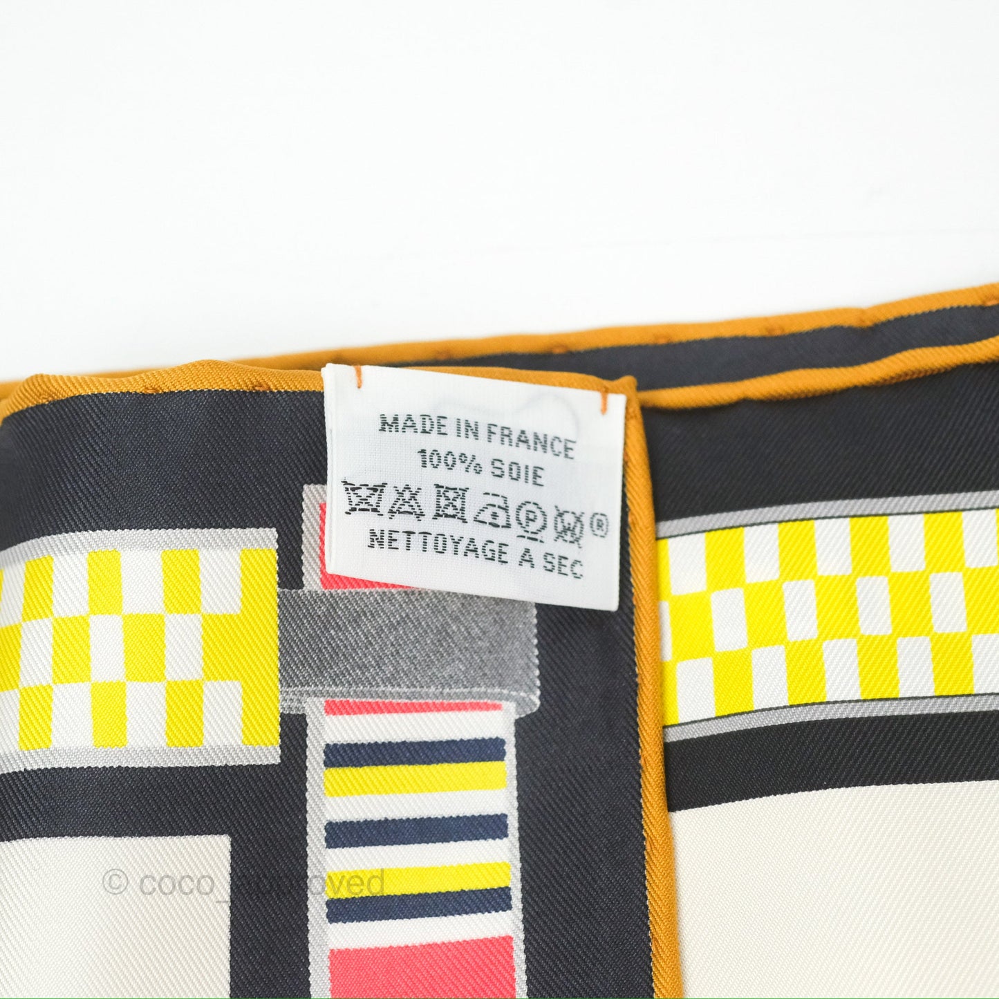 Hermes Lettres Equestre Scarf 90