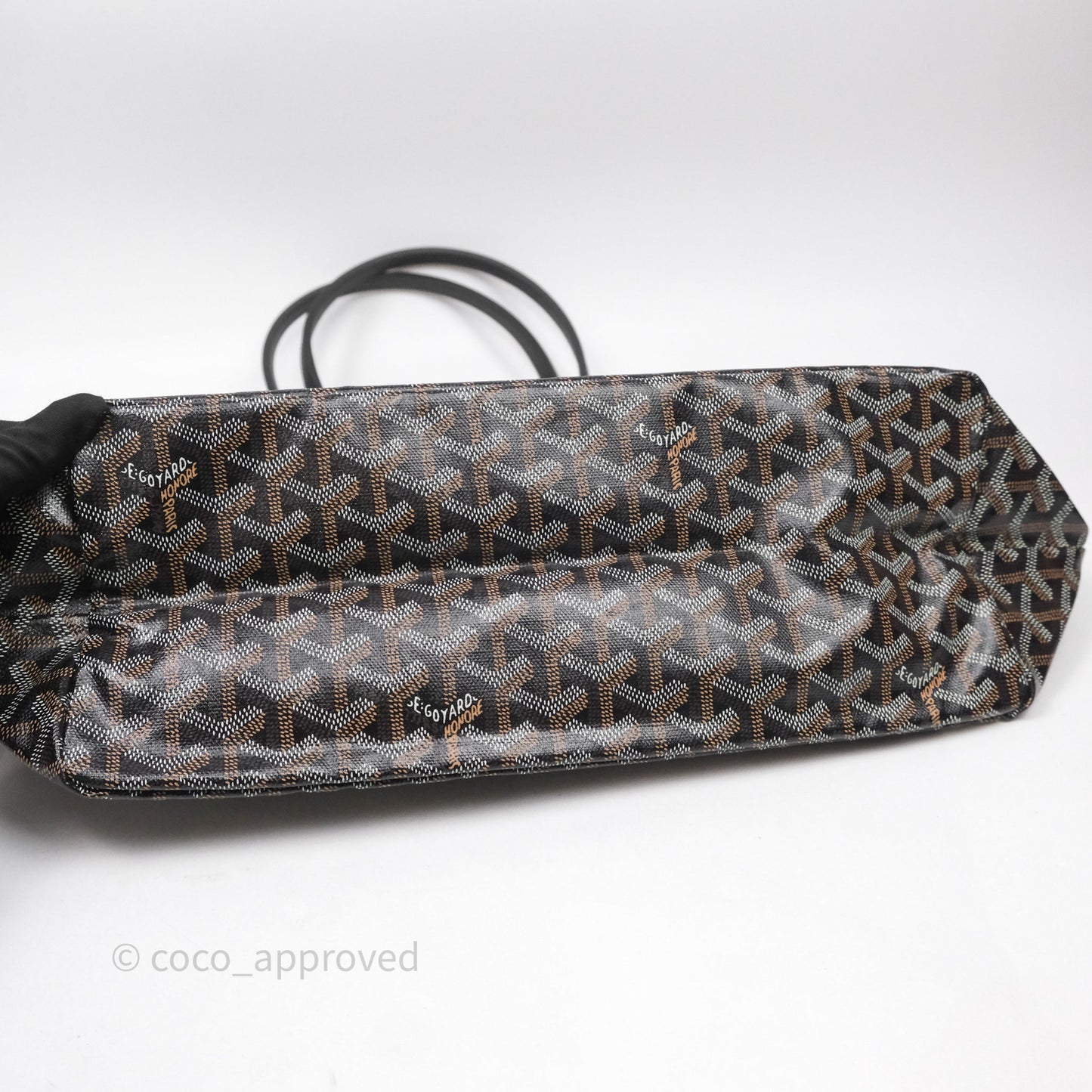 Goyard St Louis Tote PM Black