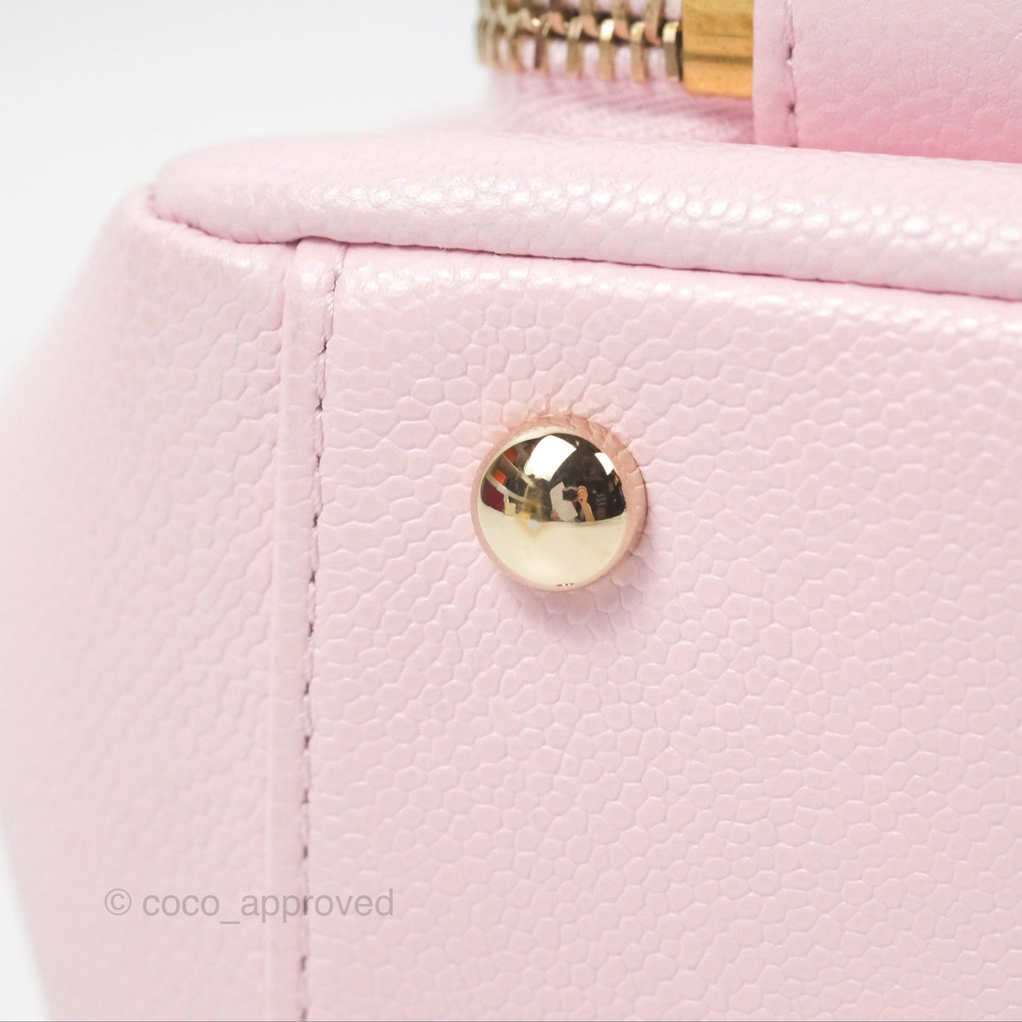 Chanel Quilted Small Business Affinity Flap Pink Caviar Gold Hardware
