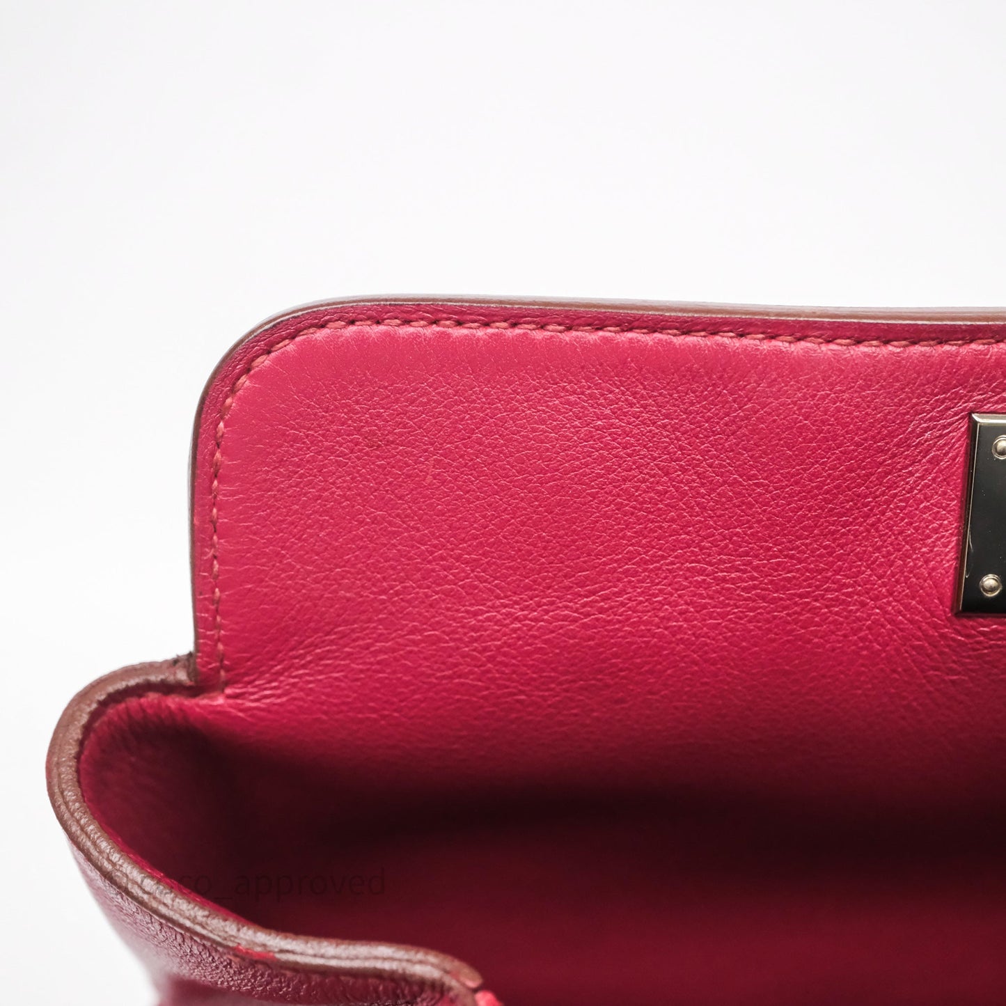 Hermès ToolBox 20 Rubis B5 Swift Palladium Hardware