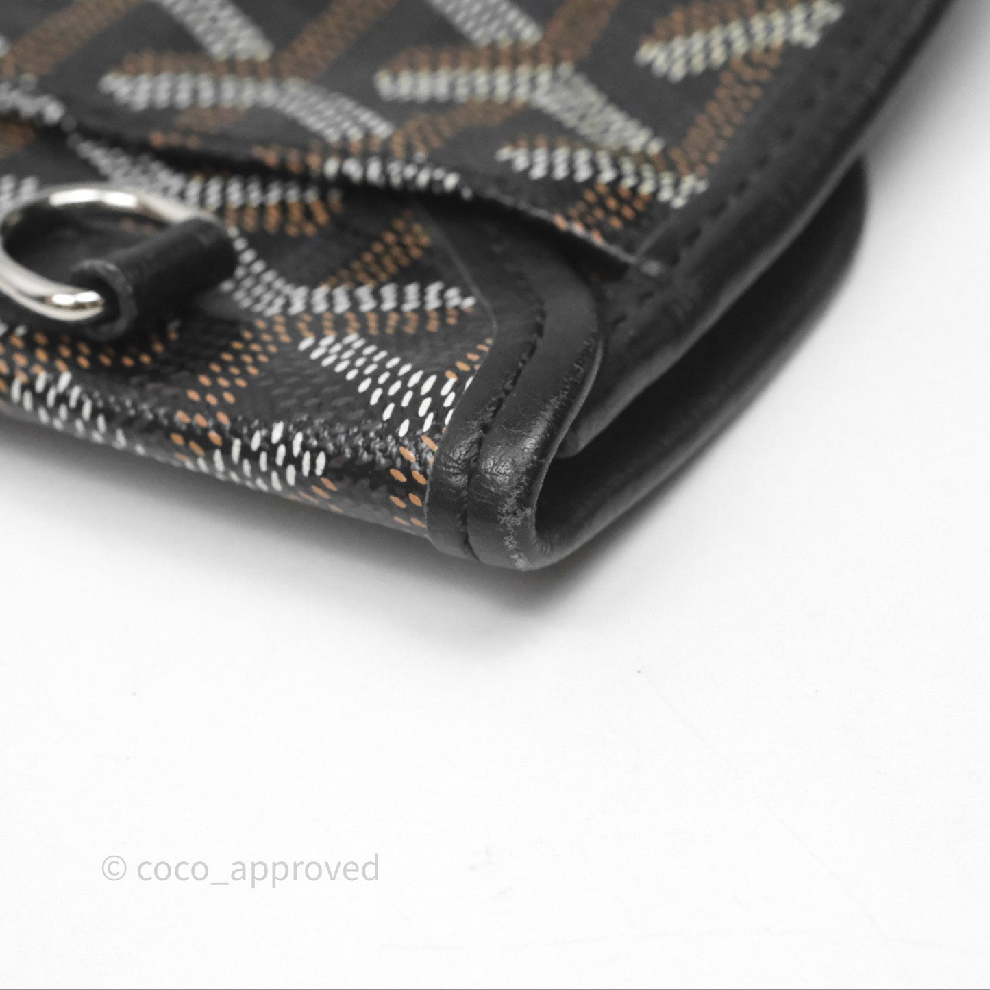 Goyard Saint Louis Black Goyardine Canvas PM⁣⁣⁣⁣⁣⁣⁣⁣⁣⁣⁣⁣⁣⁣⁣⁣