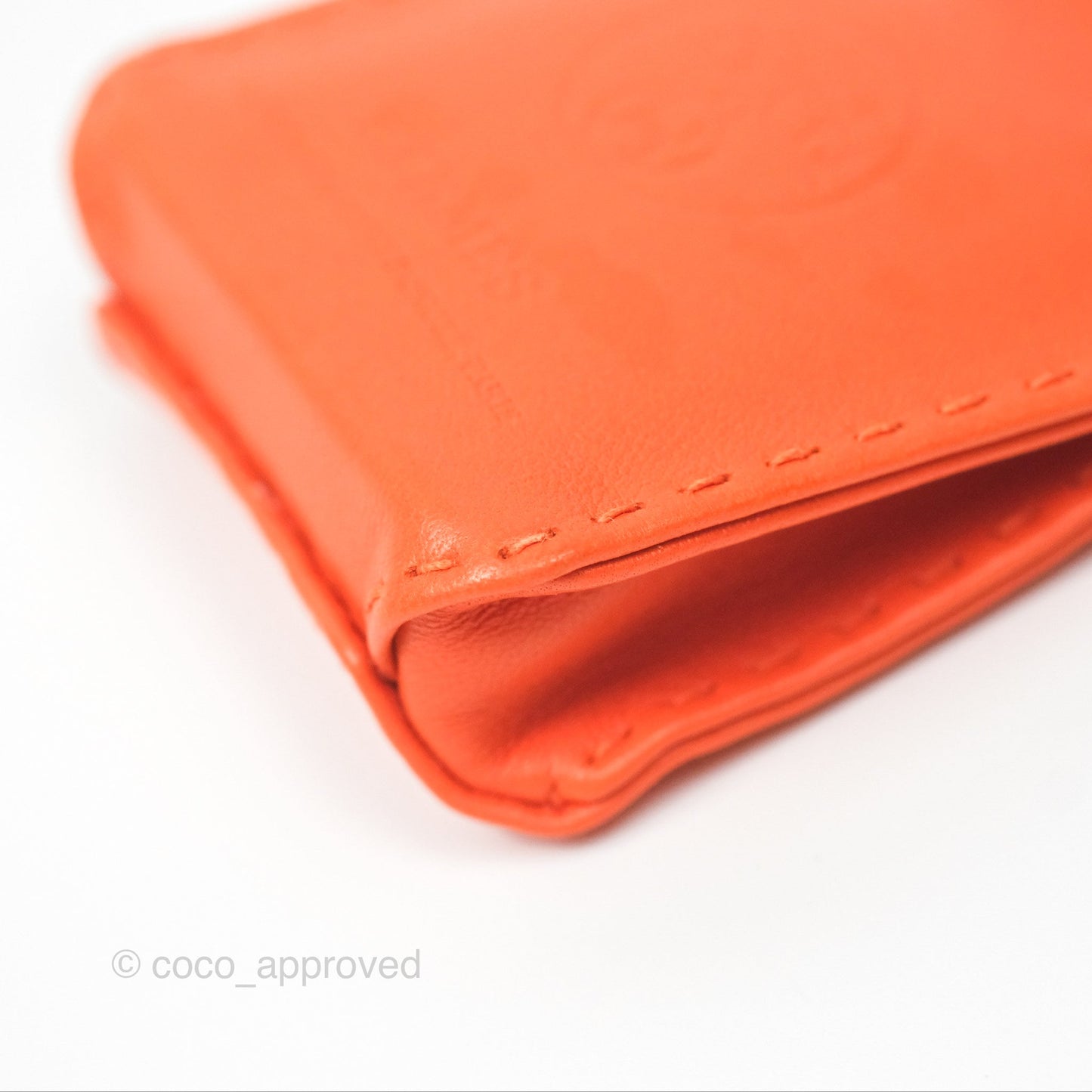 Hermès Orange Shopping Bag Charm