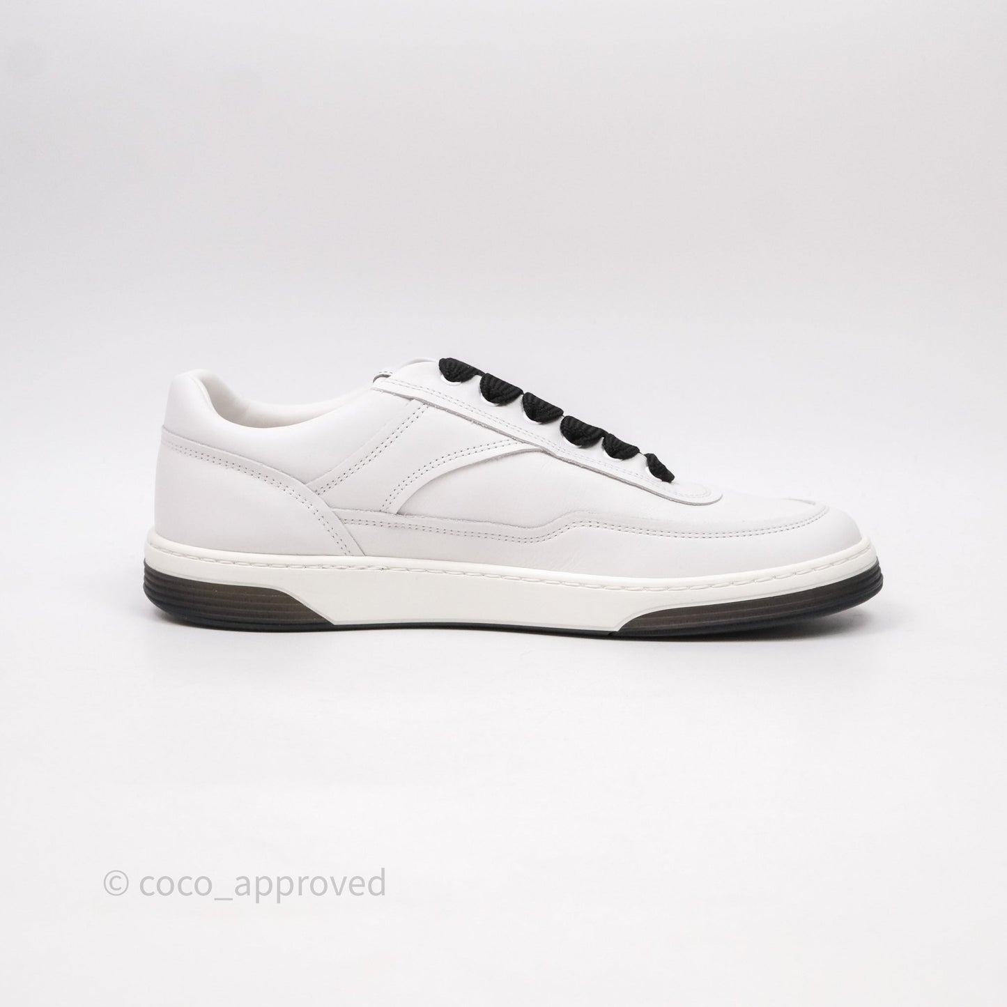 Chanel Logo Sneakers White Size 39