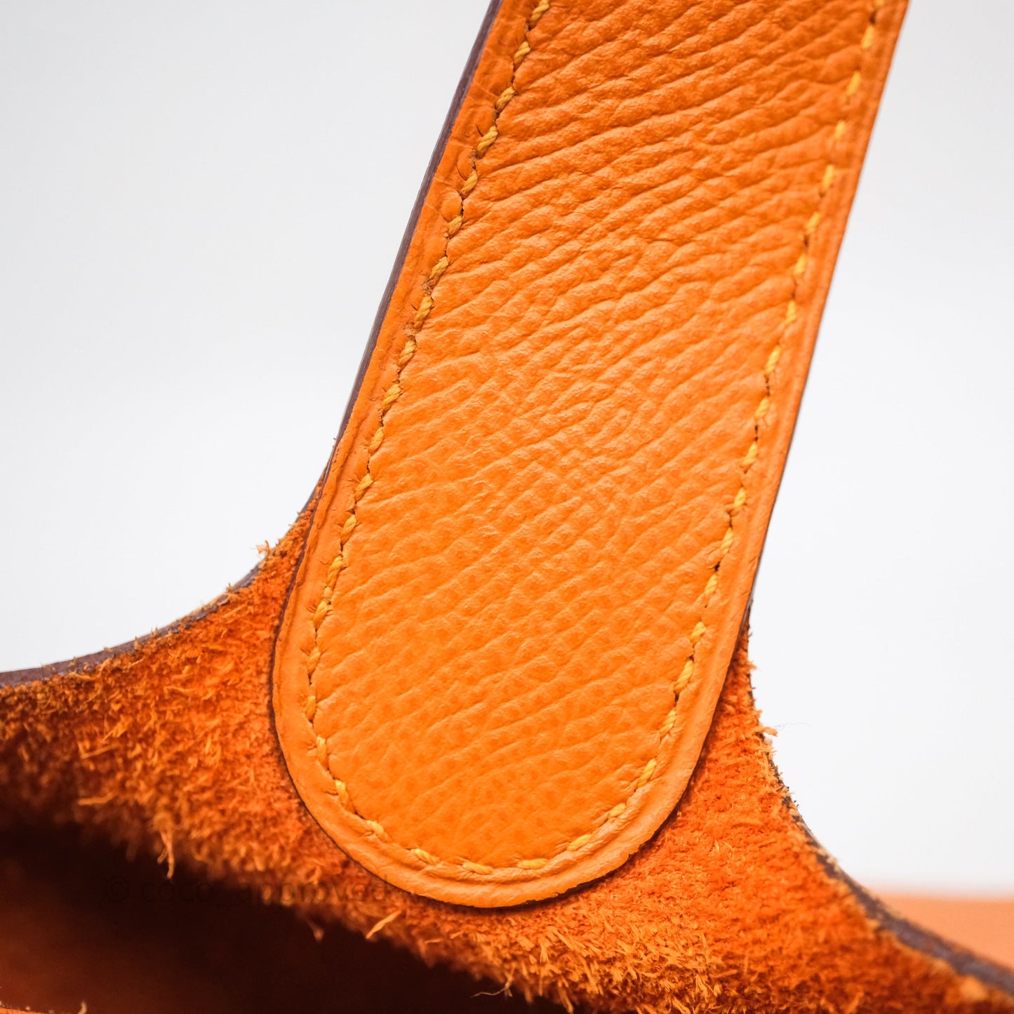 Hermès Tressage De Cuir Picotin Lock 22 Abricot I9/ Rose Azalée 8W/ Gold 37 Epsom Palladium Hardware