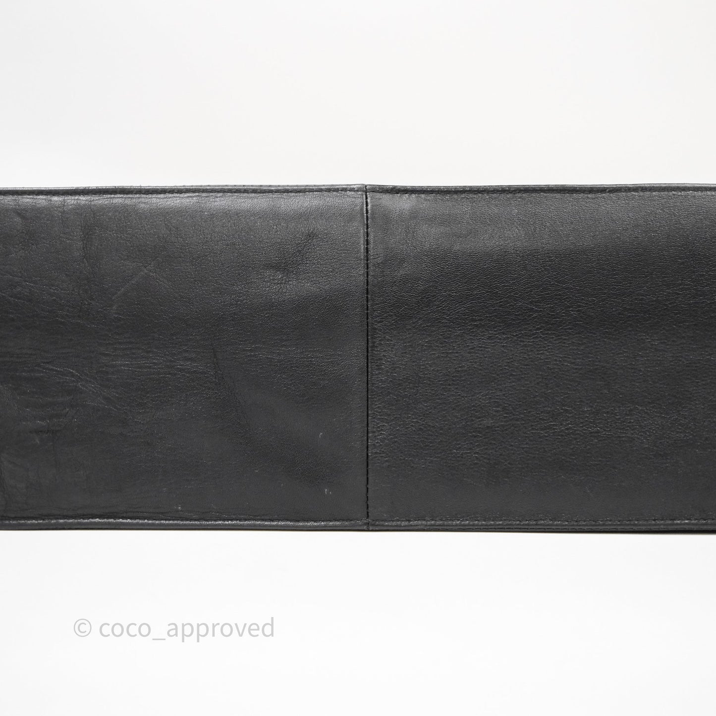 Chanel Vintage Shoulder Bag Black Calfskin Gold Hardware