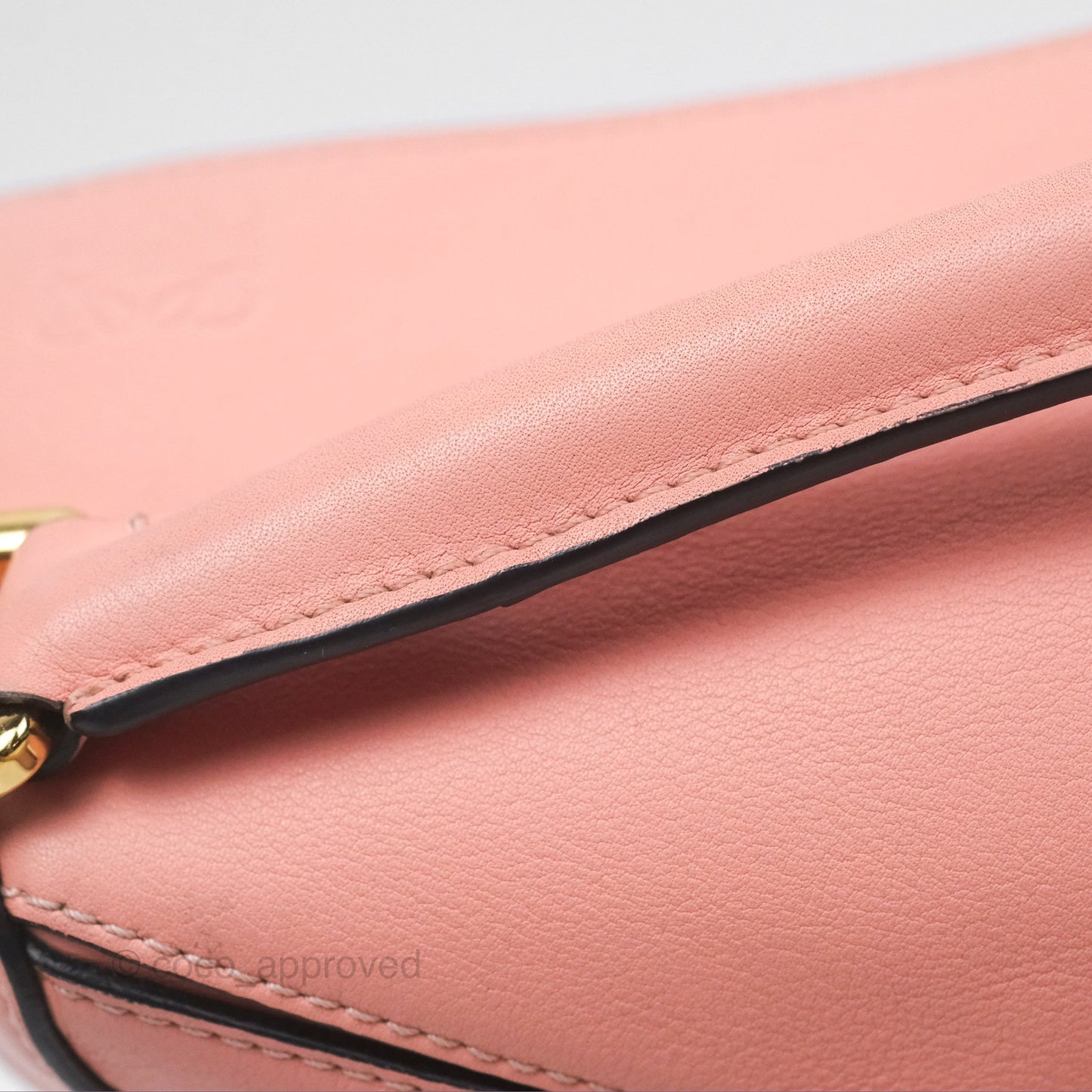 Loewe Small Puzzle Bag Pink Calfskin