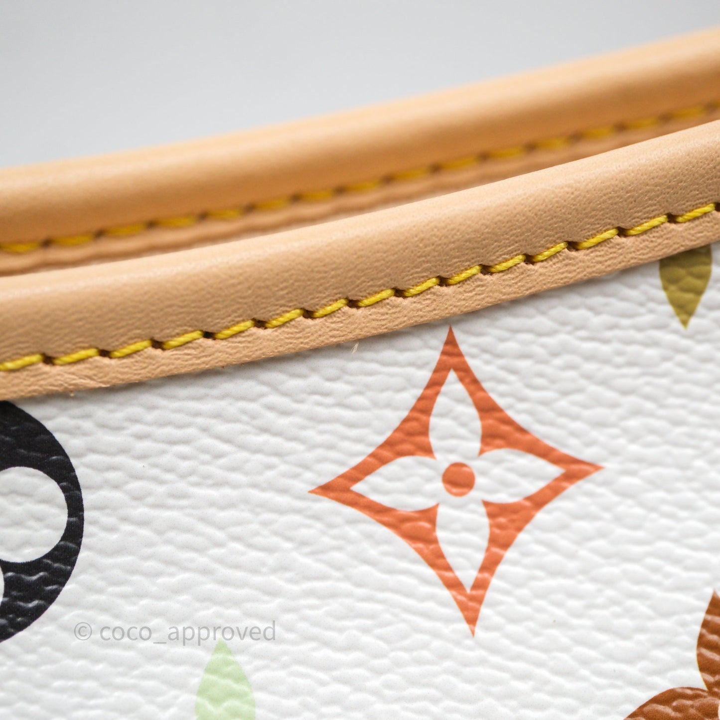 Louis Vuitton x Murakami Carryall East West White Monogram Multicolor