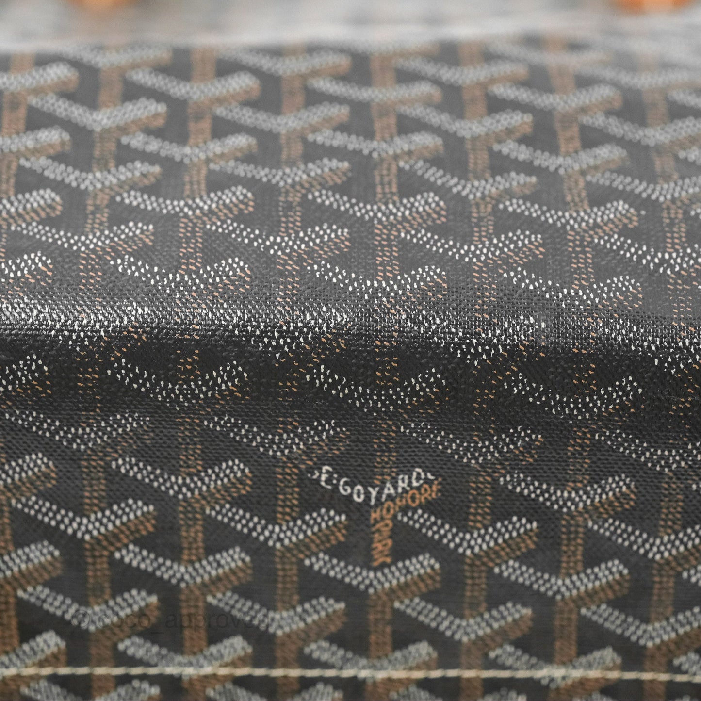Goyard Hardy Pet Carrier PM Goyardine Canvas Black Tan