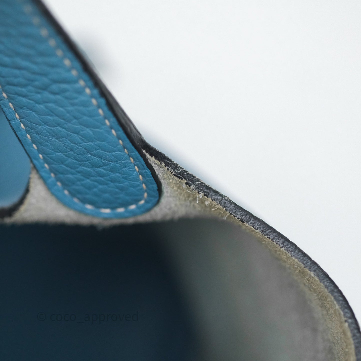 Hermès Picotin 18 Blue Jean 75 Clemence Palladium Hardware