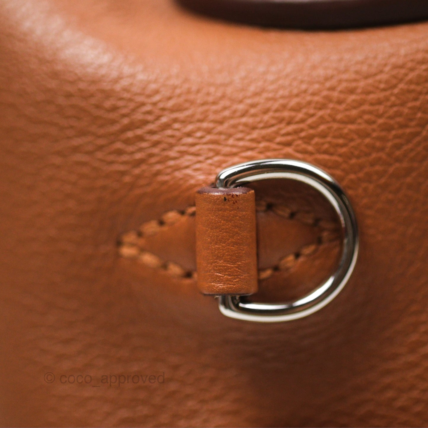 Hermès 24/24 21 Mini Gold 37 Evercolor/ Swift Palladium Hardware