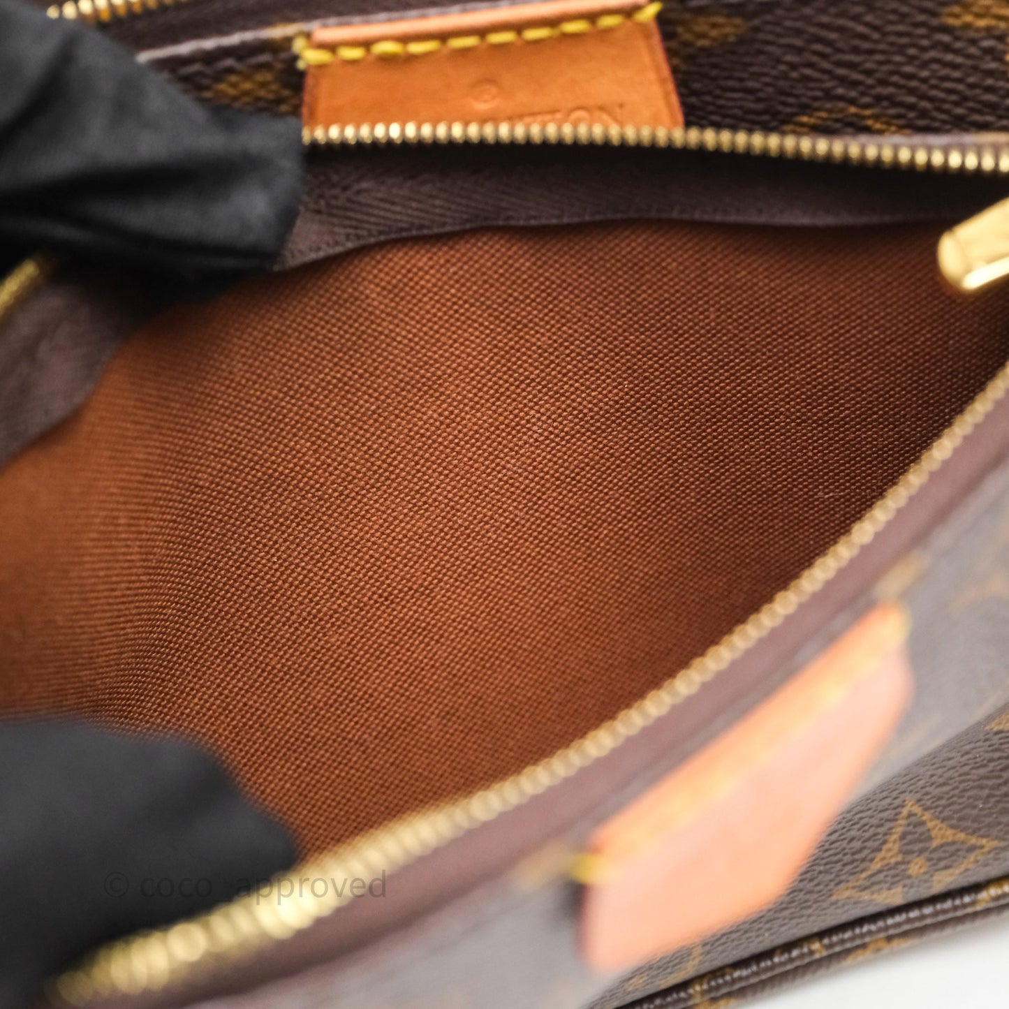 Louis Vuitton Multi Pochette Accessories Khaki Monogram Canvas