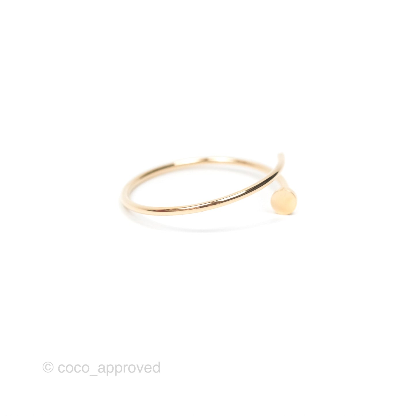 Cartier Small Juste Un Clou Bracelet Rose Gold Size 15